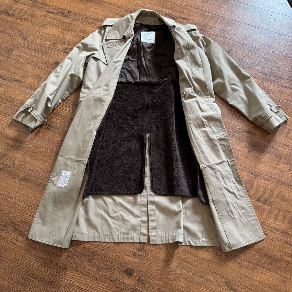 London Fog London Fog Trench Coat Lined Belted Beige 42 X-Long Tall Size US XS / EU 42 / 0 - 4 Thumbnail