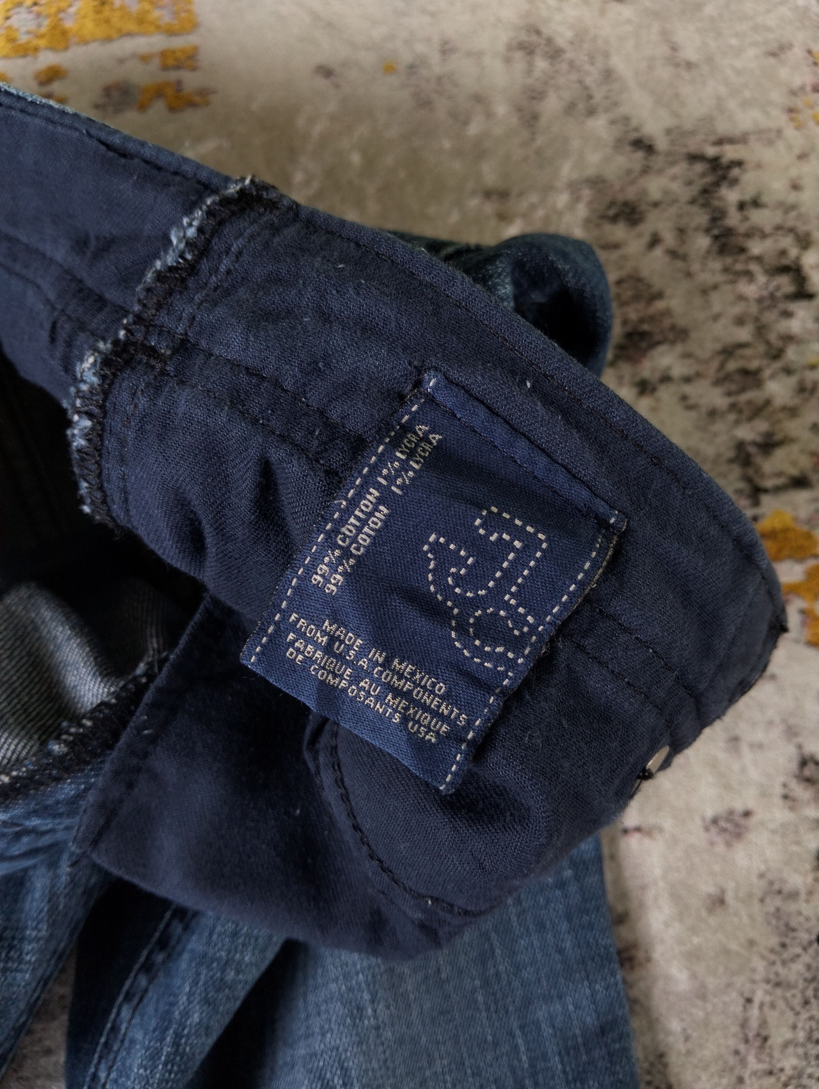 Tornado Mart J&Company Flared Bootcut Skull Embroidered Low Rise Jeans Size 26" / US 2 / IT 38 - 12 Thumbnail