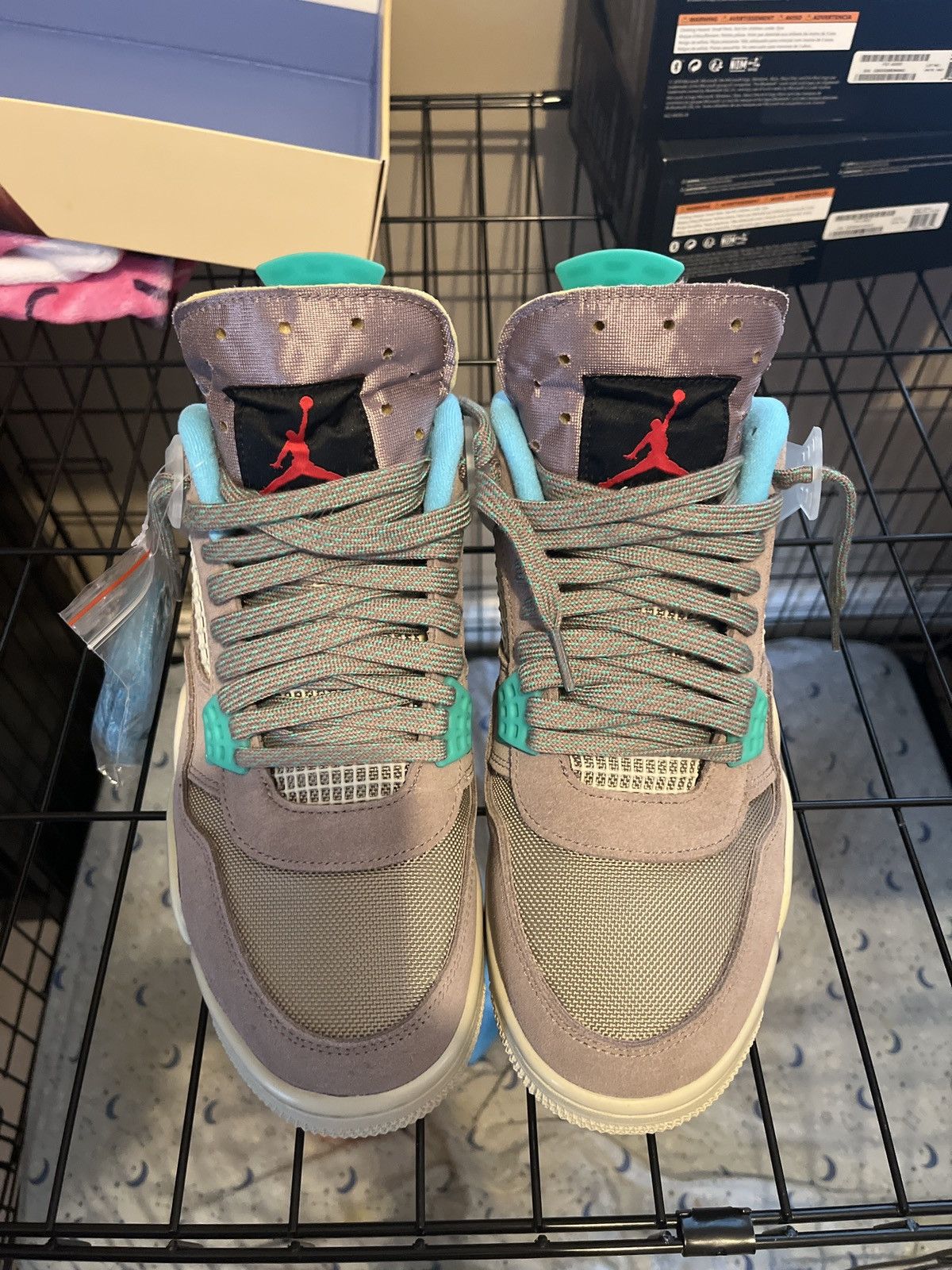 Jordan Brand Taupe Haze Union Jordan 4 Size US 10.5 / EU 43-44 - 3 Thumbnail