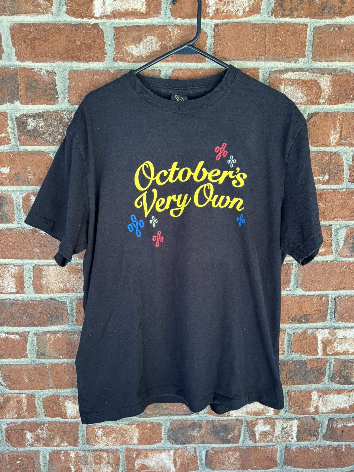 October's Very Own October’s Very Own Pompom Script T-Shirt Black Size US L / EU 52-54 / 3 - 1 Thumbnail