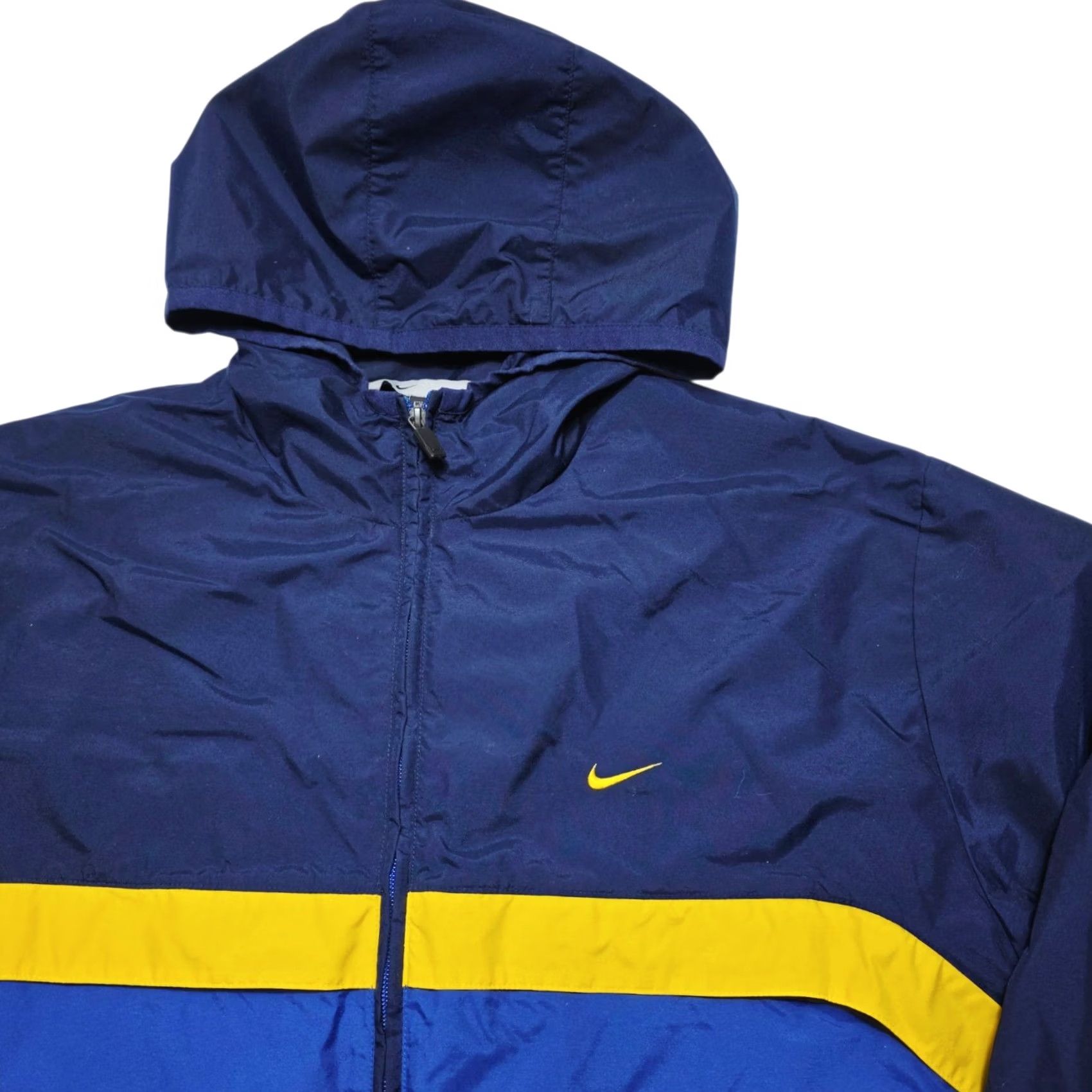 Nike Nike Lined Windbreaker Full Zip-Up Jacket Vintage Adult XL Hooded Y2k Jacket Size US XL / EU 56 / 4 - 2 Thumbnail