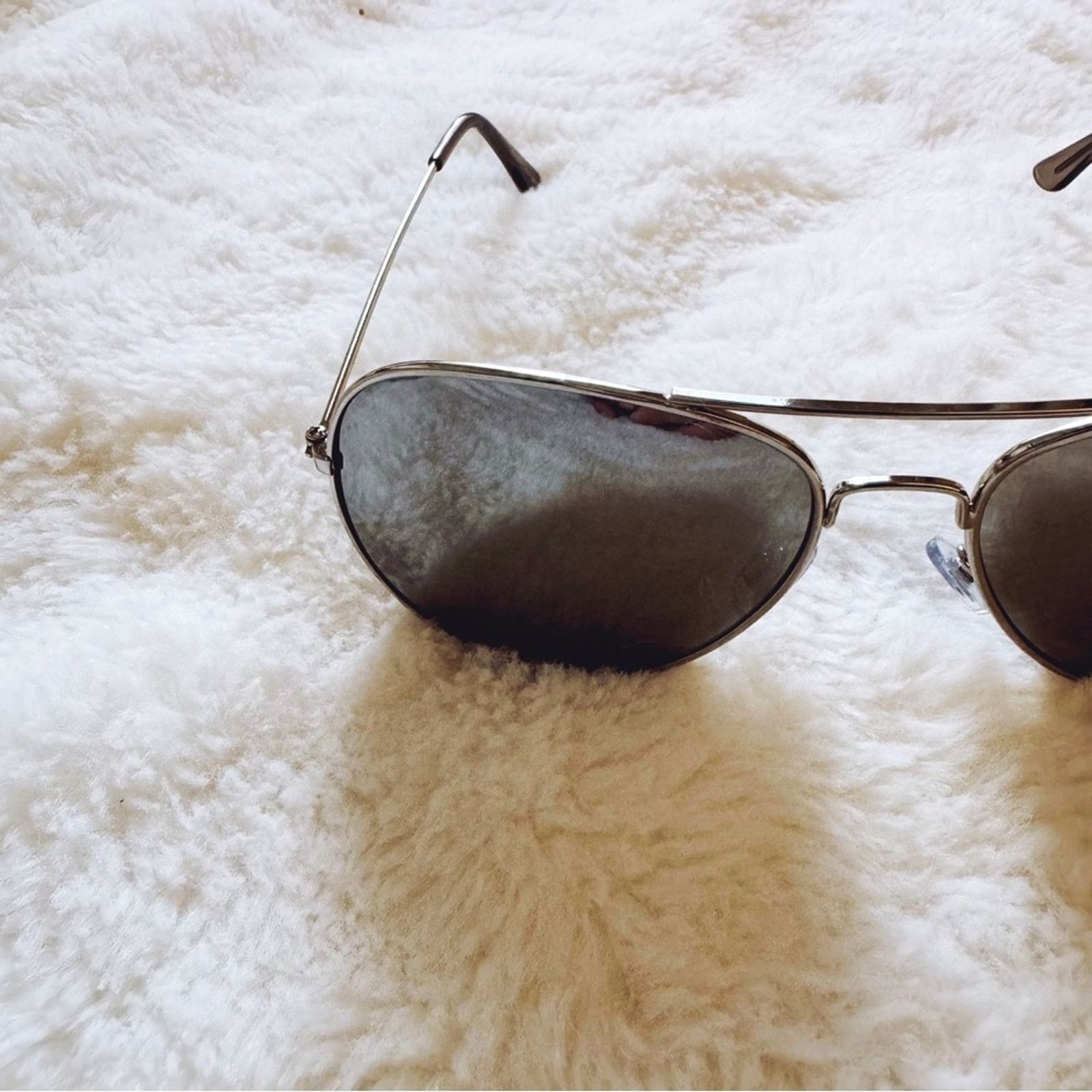 Other Carter Silver Classic Aviator Sunglasses Size ONE SIZE - 8 Thumbnail
