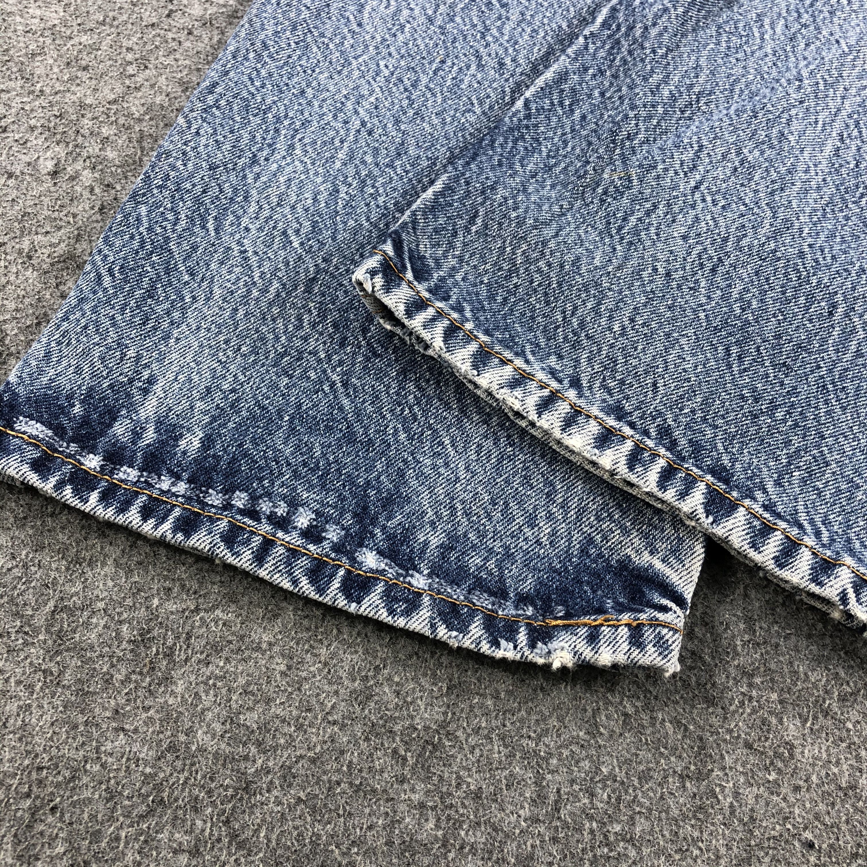 Levi's Vintage Blue Wash Levis 505 Jeans-J1542 Size US 38 / EU 54 - 6 Thumbnail