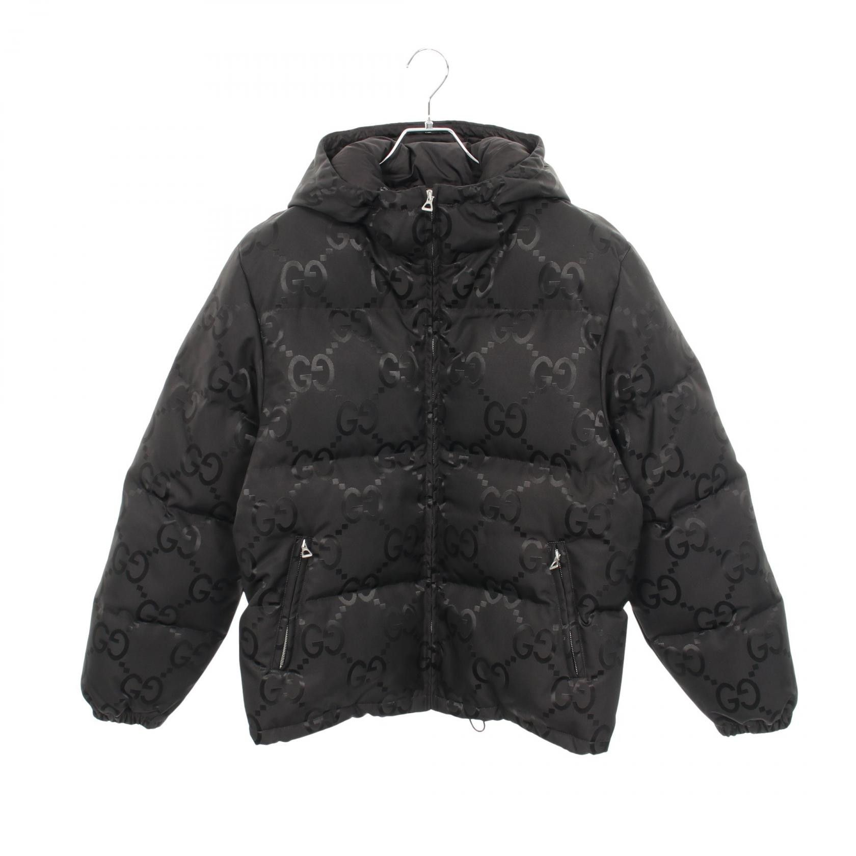 Gucci Gucci Gucci Jumbo GG Nylon Down Jacket Textile Outerwear 698710 DUTY FREE for USA Size ONE SIZE - 1 Thumbnail