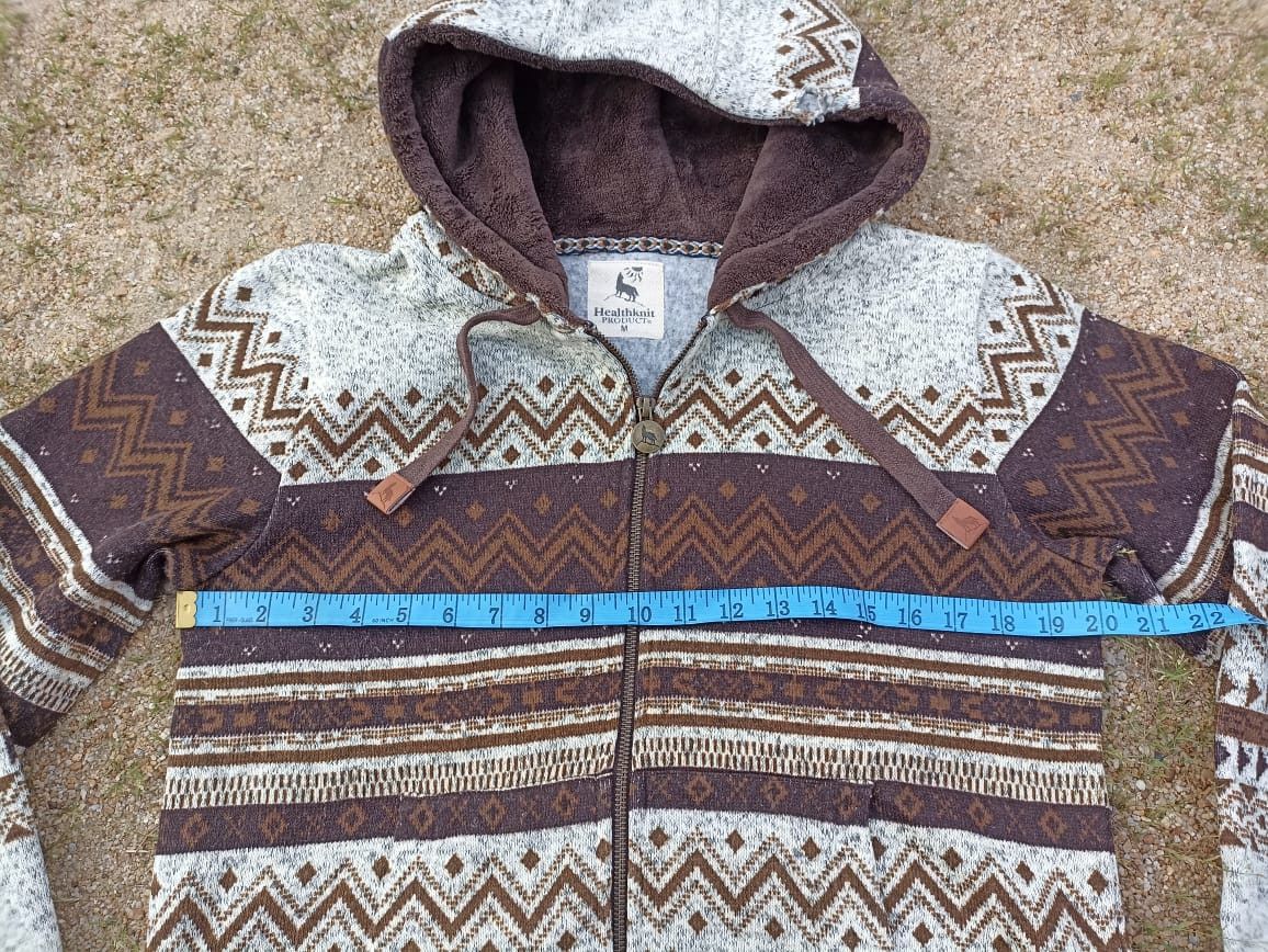 Japanese Brand × Vintage Hoodie zipper by healthknit Size US M / EU 48-50 / 2 - 13 Thumbnail