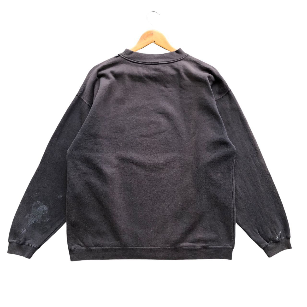 Stussy × Vintage Vintage perfect thrash STUSSY worldwide sweatshirt Size US M / EU 48-50 / 2 - 2 Thumbnail