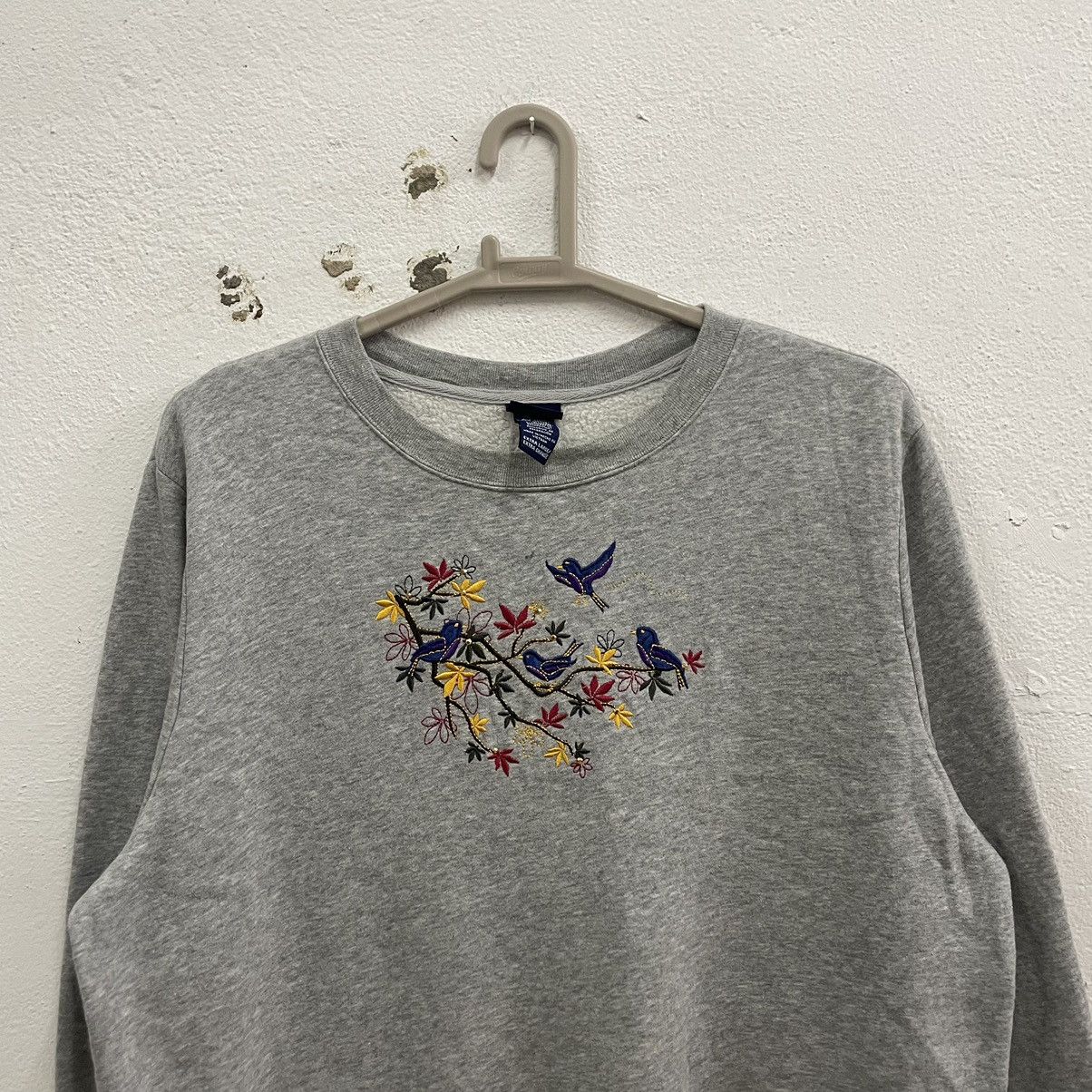 Habitat × Vintage 🔥Vintage Basic Editions Motive Flower Bird Sweatshirts Size US M / EU 48-50 / 2 - 3 Thumbnail
