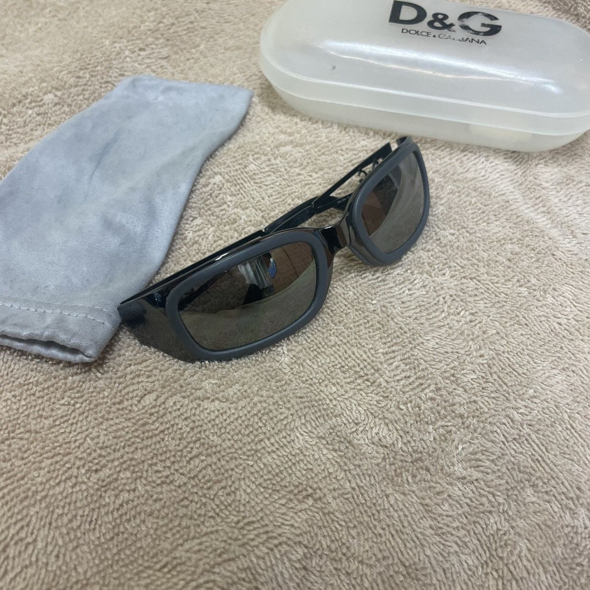Dolce & Gabbana × Japanese Brand × Vintage d&g sunglasses Size ONE SIZE - 2 Thumbnail