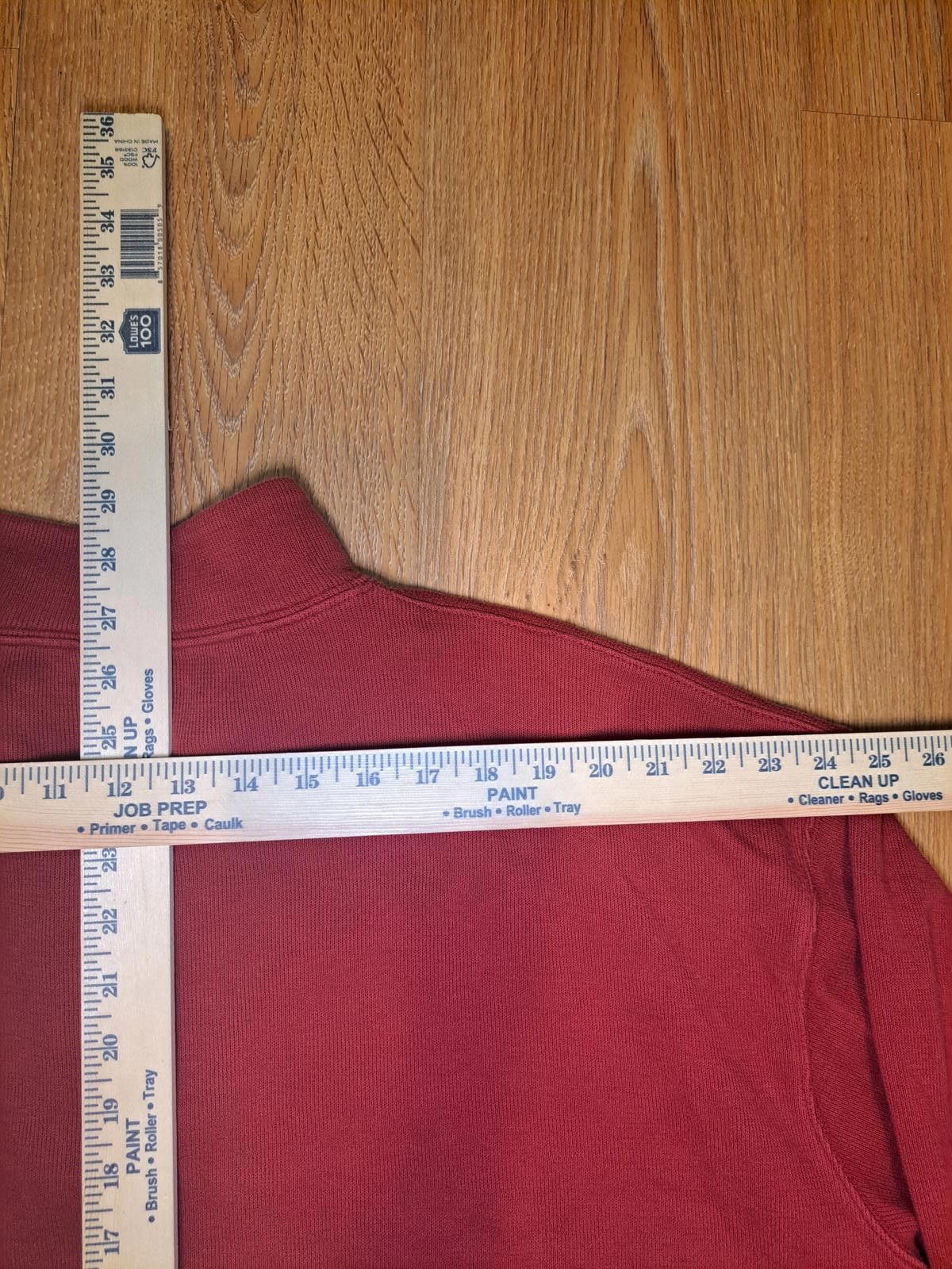 Woolrich Woolen Mills Woolrich Sweater Mens XXL Red 100% Cotton Quarter Zip Size US XXL / EU 58 / 5 - 7 Thumbnail