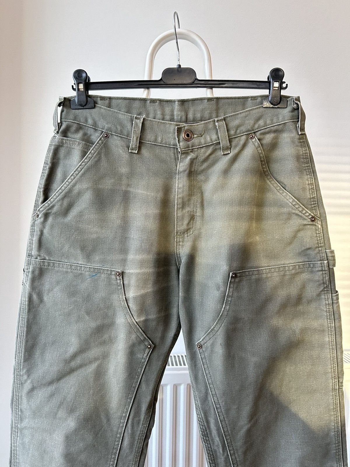 Carhartt × Vintage Distressed Carhartt Double Knee denim Size US 32 / EU 48 - 4 Thumbnail
