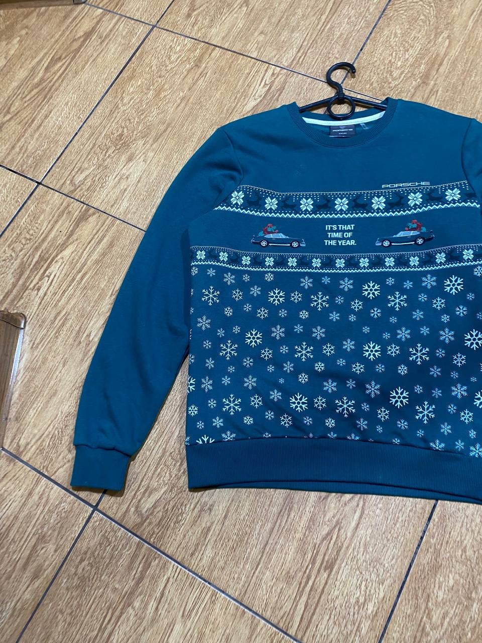 Porsche Design Y2K streetwear Vintage Sweaters Porsche Design green Size US M / EU 48-50 / 2 - 10 Thumbnail