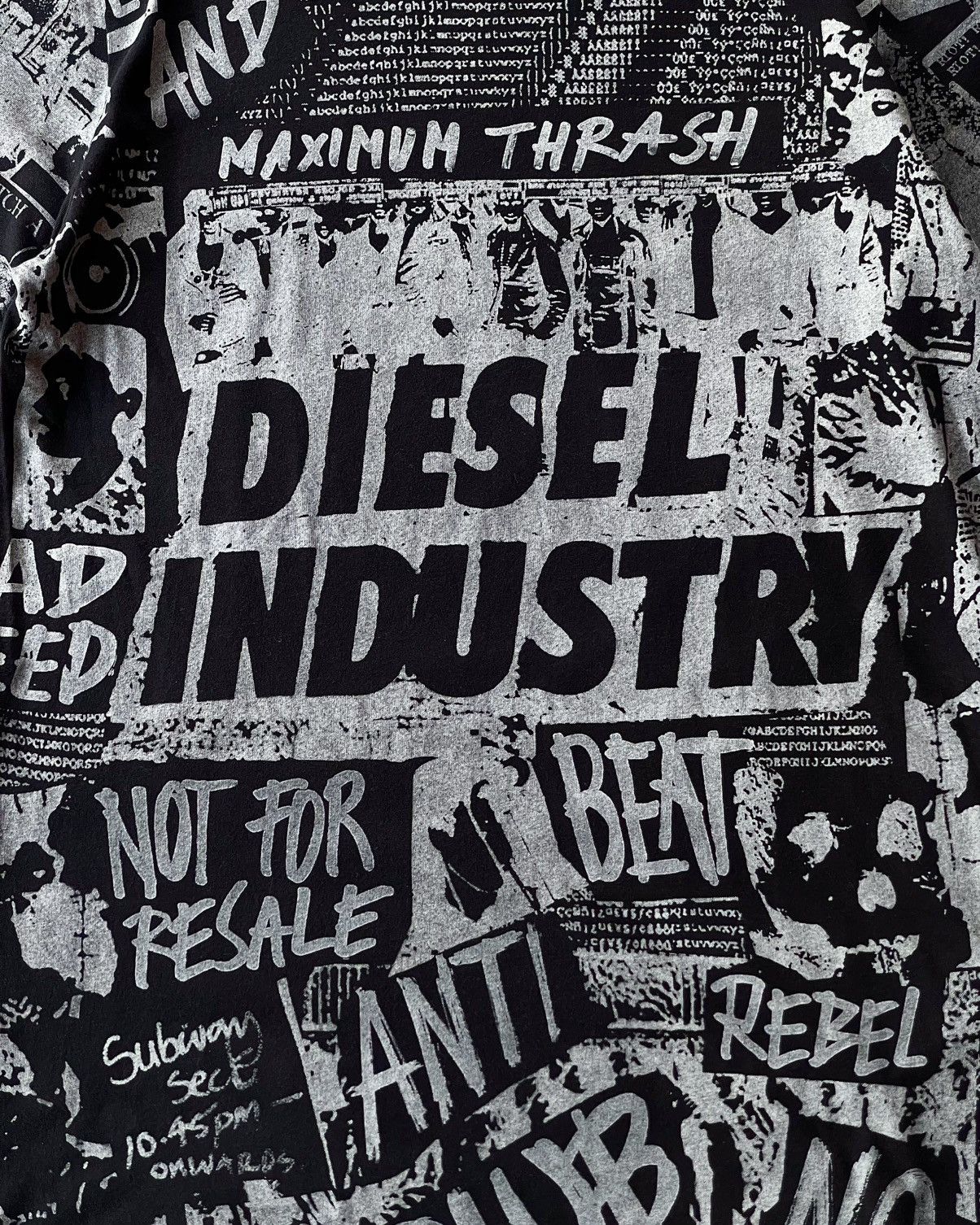 Diesel Rare! Diesel Industry Size US M / EU 48-50 / 2 - 2 Thumbnail