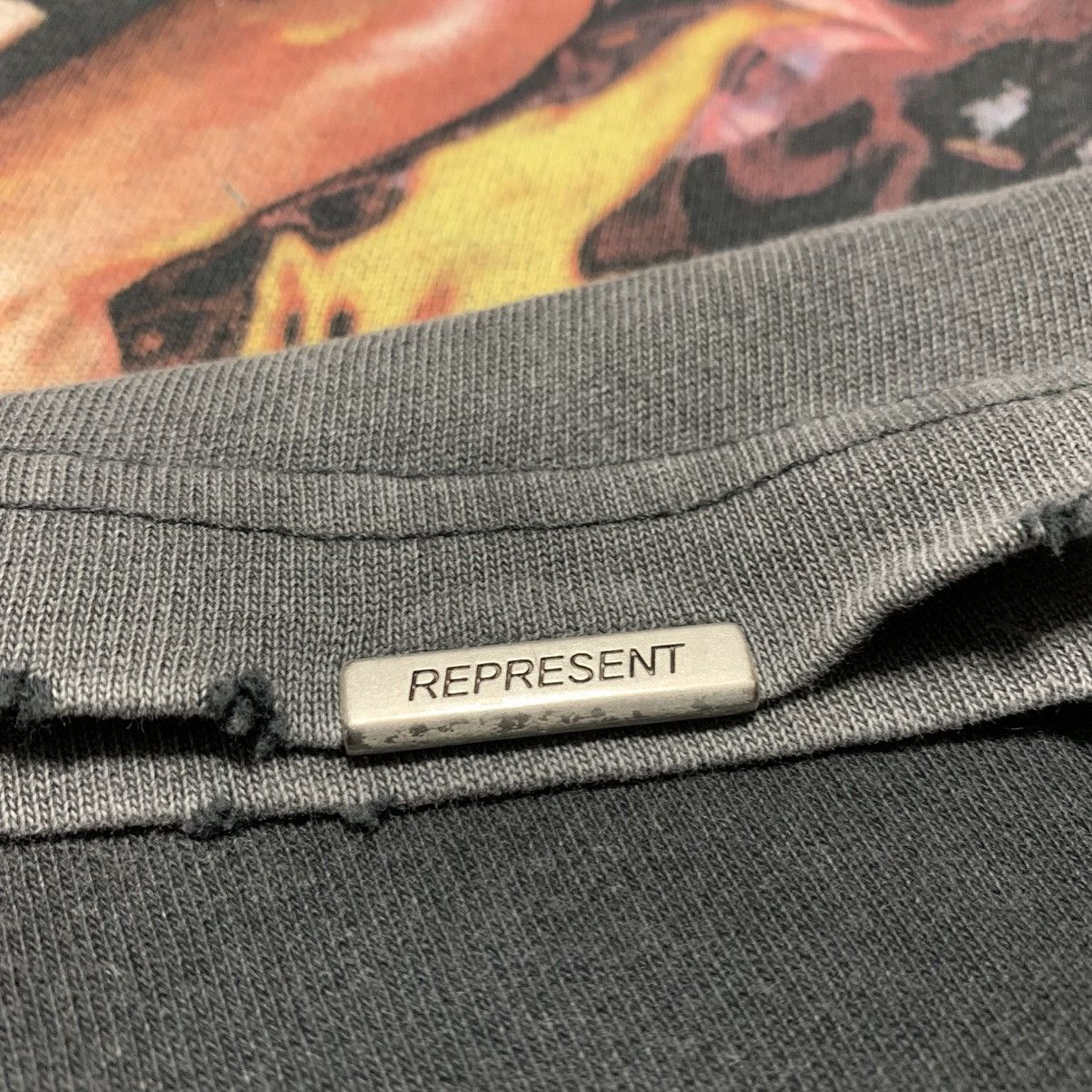 Represent Clo. Represent XS Spirit Reaper Vintage Black Tee Size US XS / EU 42 / 0 - 6 Thumbnail