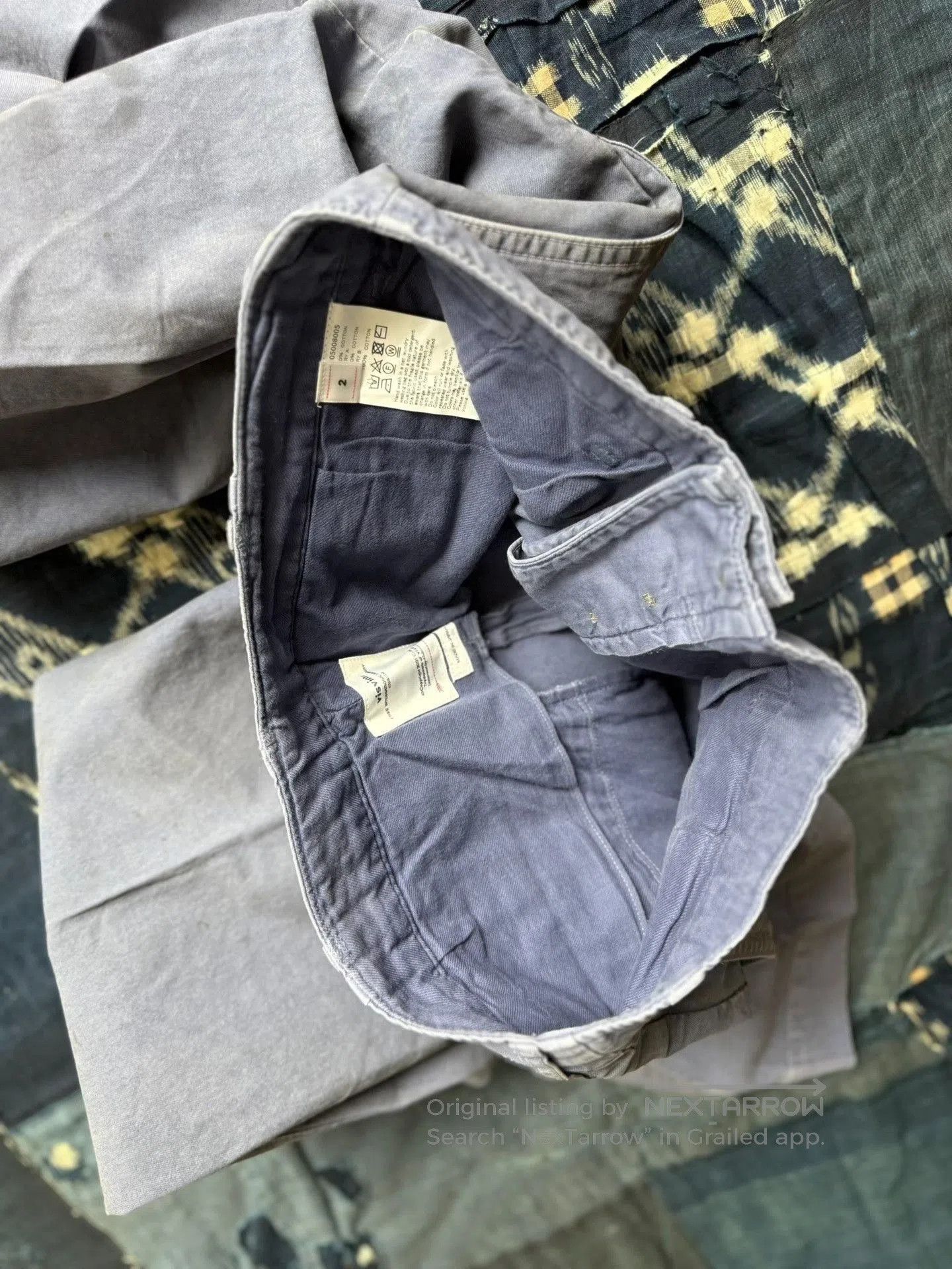 Visvim VISVIM 21AW DMGD PEERLESS CHINO PANTS. Size US 26 / EU 42 - 8 Thumbnail