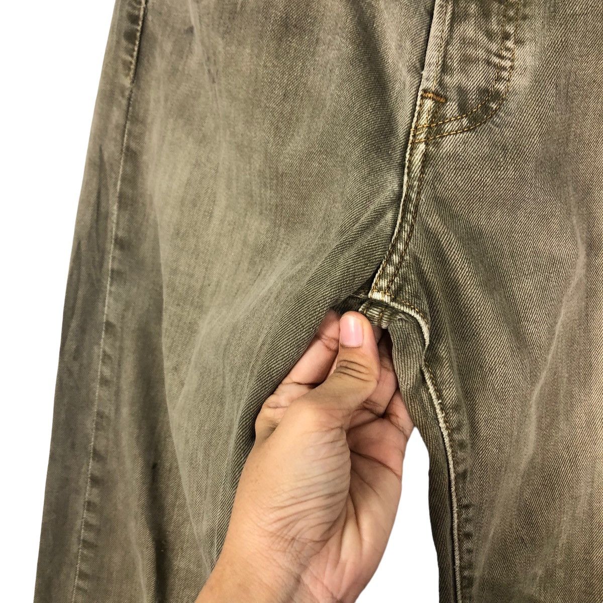 Levi's 🔥VINTAGE DENIM JEANS LEVI’S BIKER WEAR DISTRESSED Size US 30 / EU 46 - 15 Thumbnail