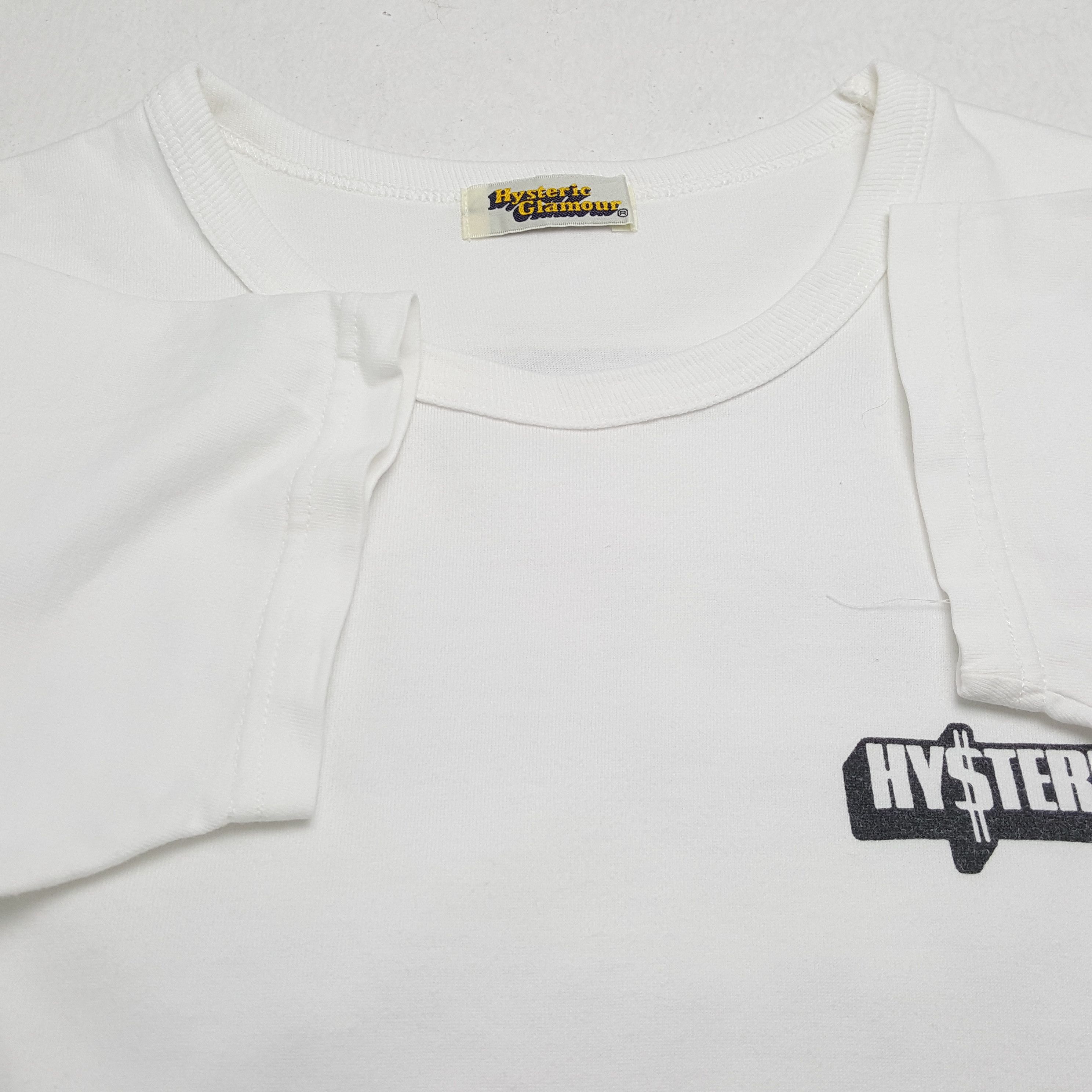 Hysteric Glamour × Japanese Brand × Vintage Vintage HYSTERIC GLAMOUR Japanese Fashion Brand T-Shirt Size XS / US 0-2 / IT 36-38 - 7 Thumbnail