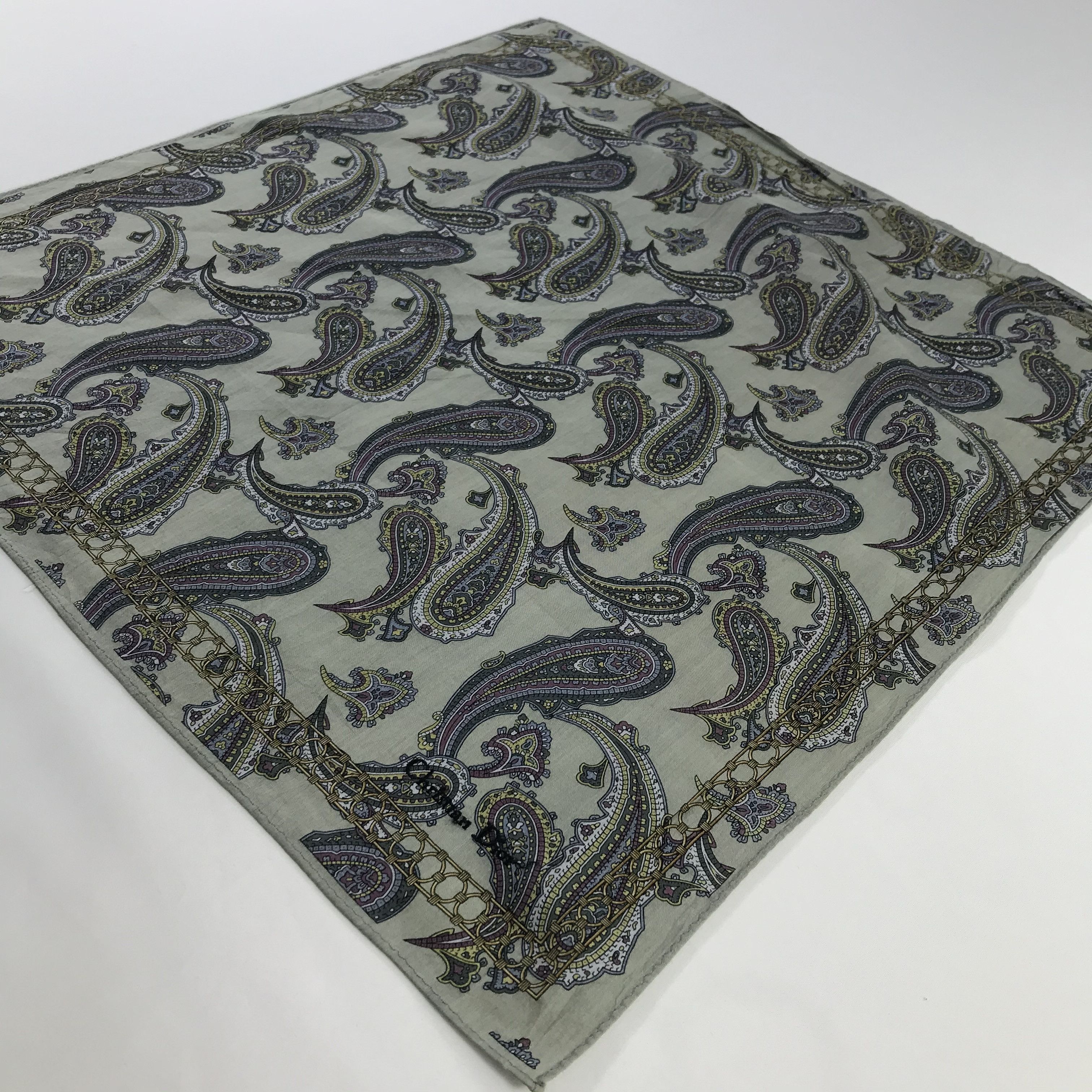 Christian Dior Monsieur × Vintage Christian Dior Bandana / Handkerchief / Neckerchief - S807 Size ONE SIZE - 2 Thumbnail