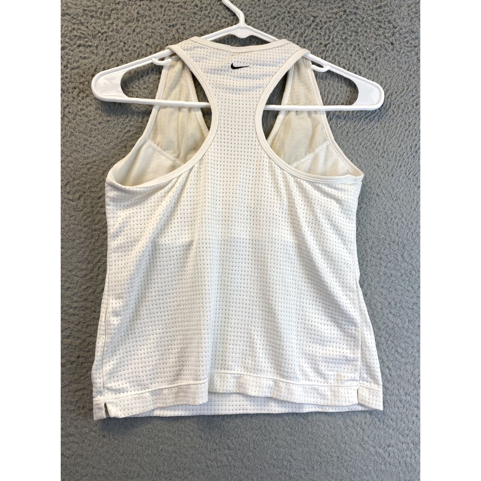 Nike nike tank Size S White Built-In Bra Women Tank Sleeveless Activewear Regular Size S 92-36 Size ONE SIZE - 6 Thumbnail
