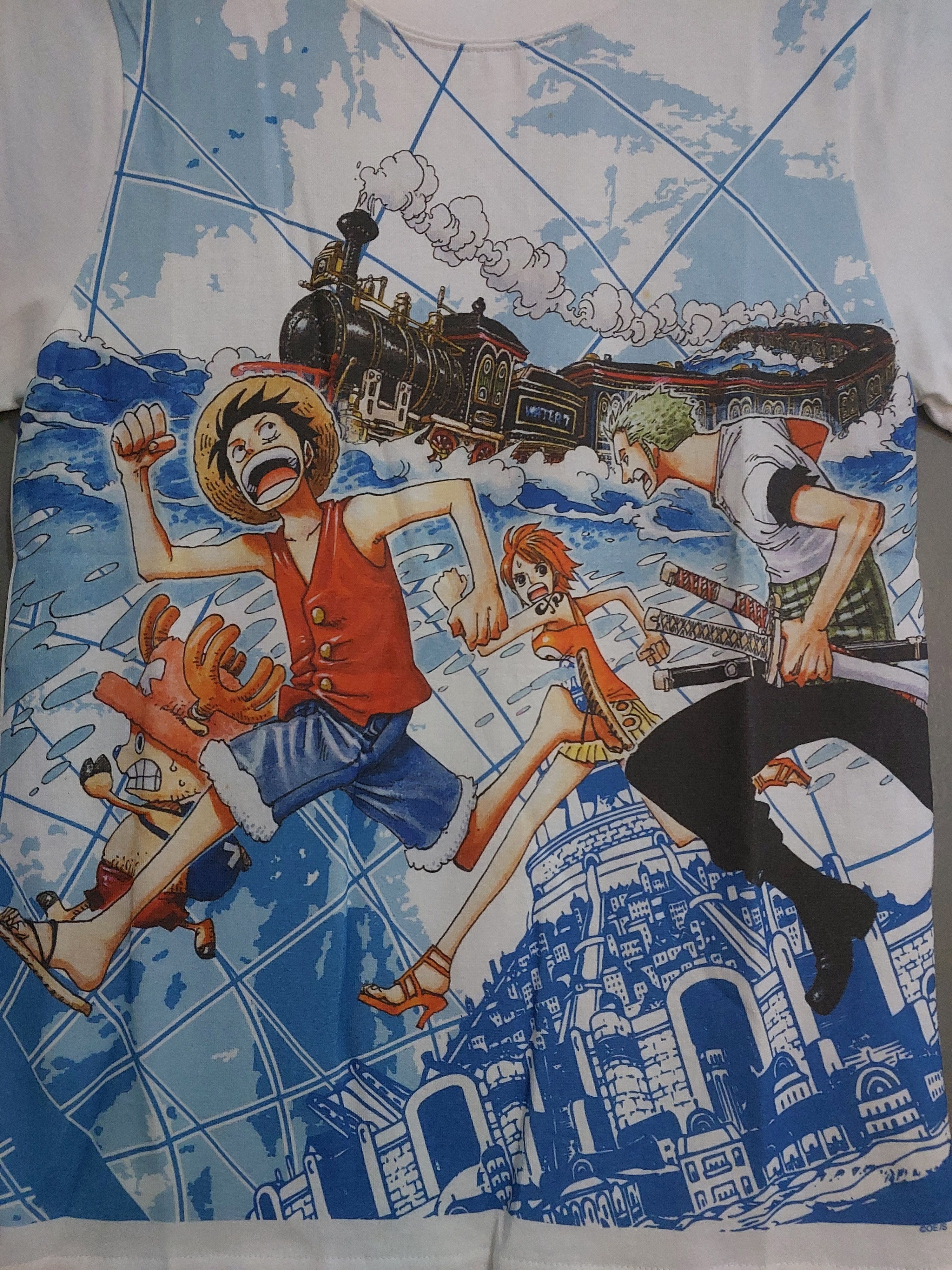 Anime × Japanese Brand × Vintage VINTAGE ONE PIECE ANIME WEEKLY JUMP TSHIRT Size US XS / EU 42 / 0 - 3 Thumbnail