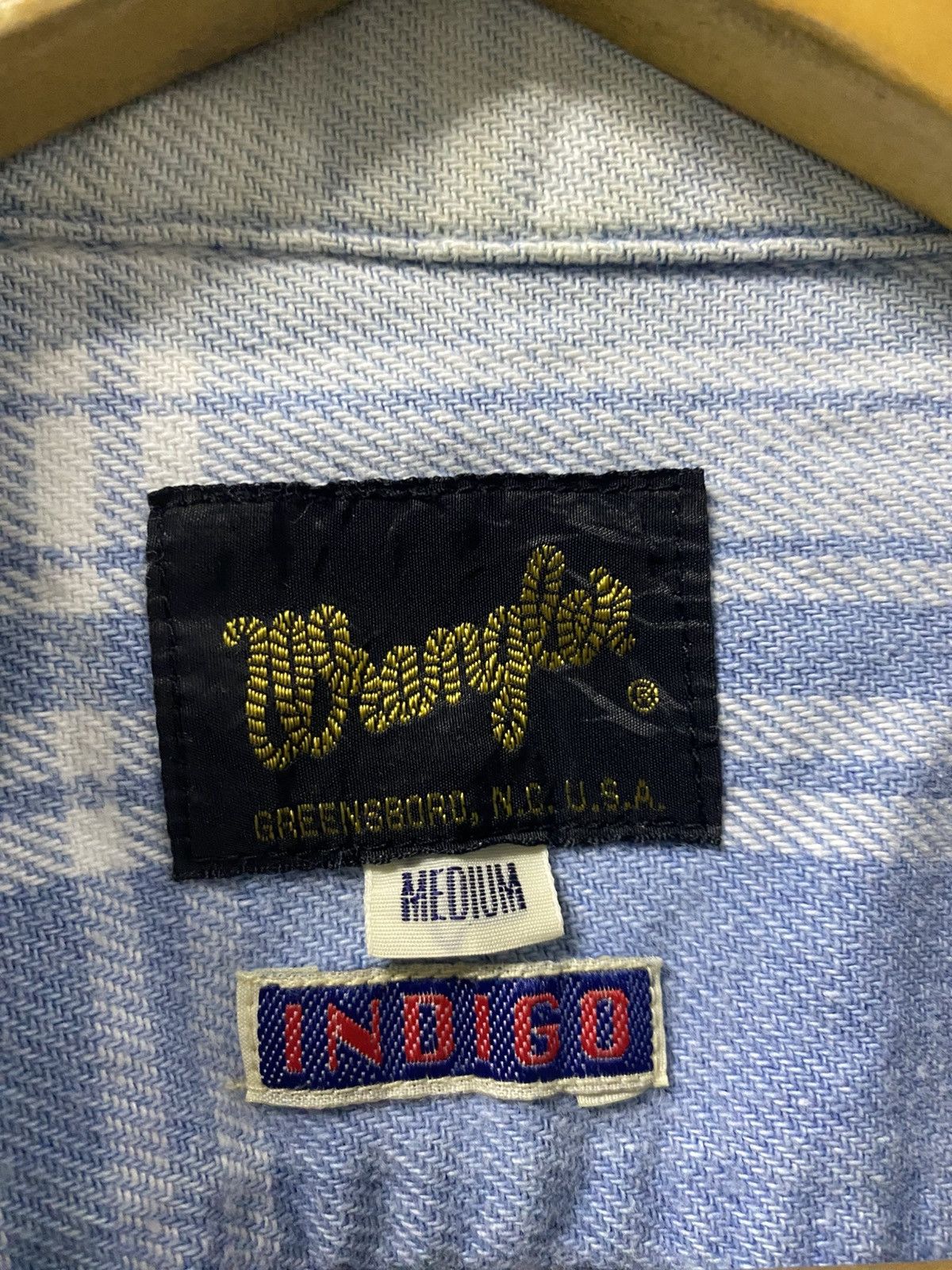 Wrangler Vintage Wrangler Indigo Button Ups Size US M / EU 48-50 / 2 - 5 Thumbnail