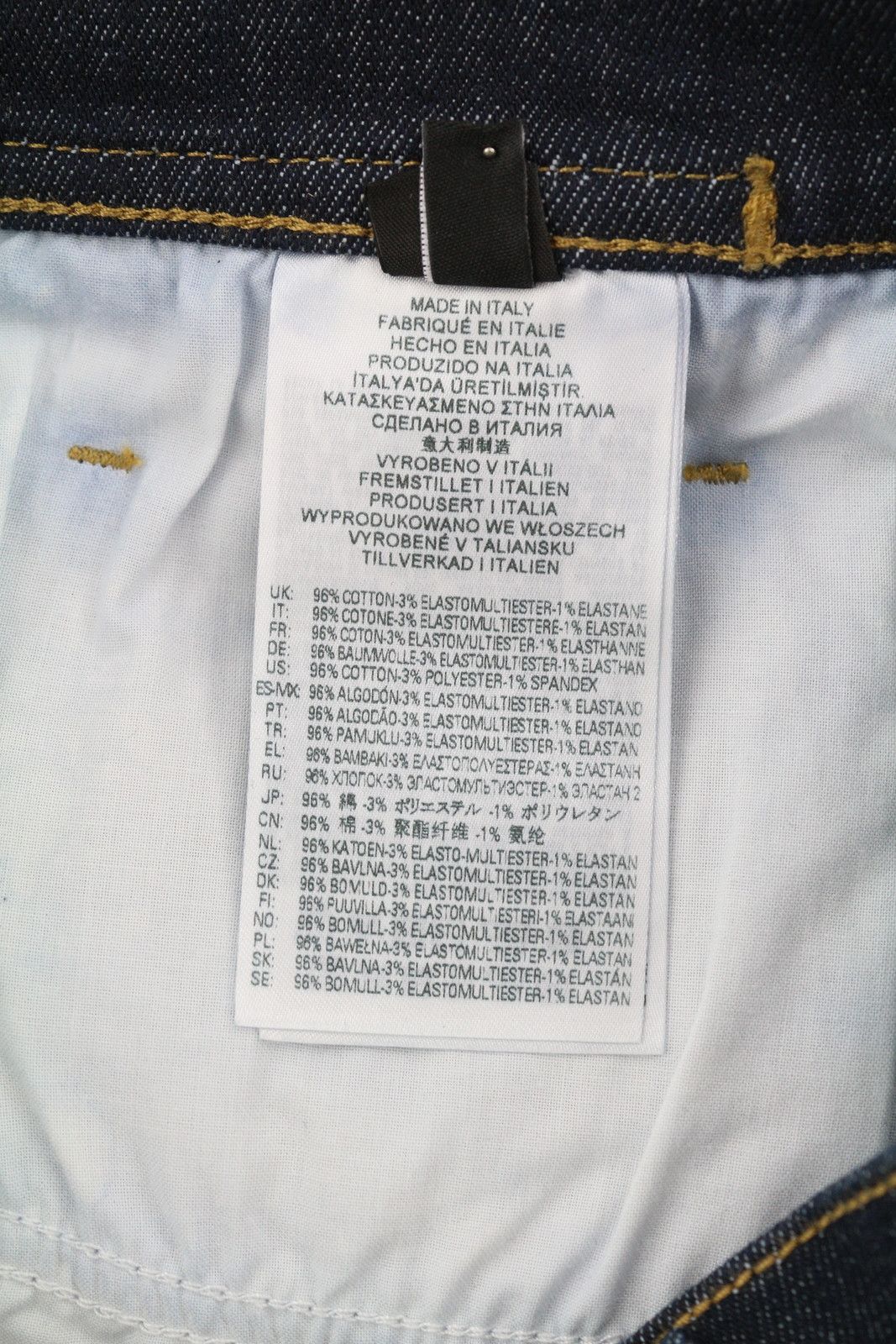 Diesel D-AMNY-Z Z9C33 W30/L32 Slim Dark Blue Jeans 40901 Size US 30 / EU 46 - 8 Thumbnail