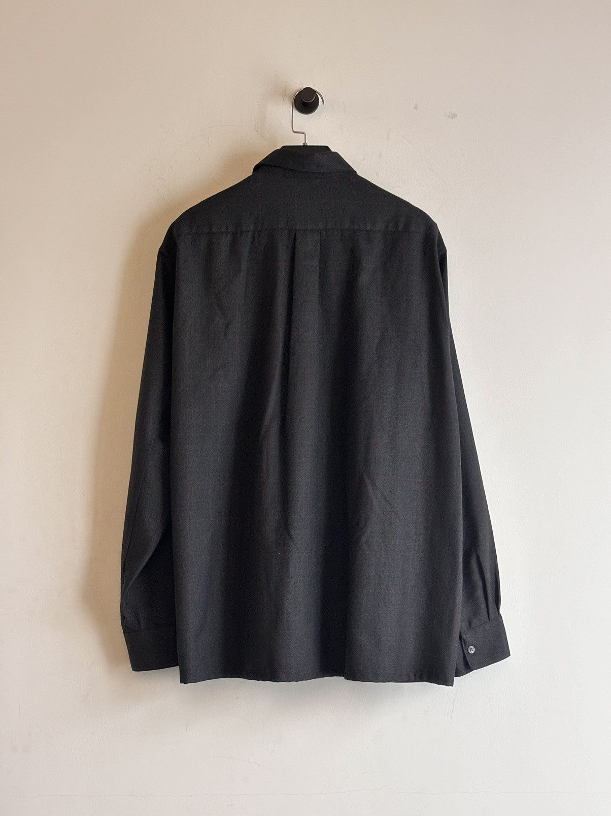 Comme des Garcons SHIRT Comme Des Garçons | Worsted Wool Patchwork Shirt Size US L / EU 52-54 / 3 - 4 Thumbnail