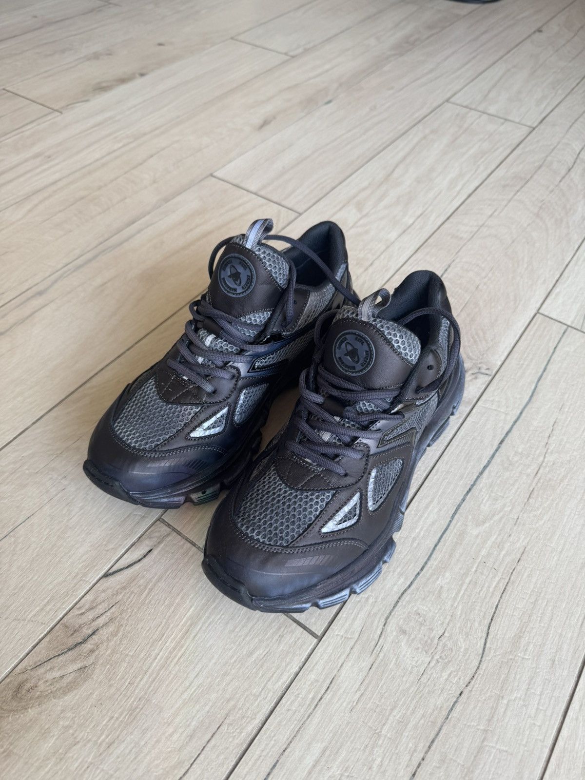Axel Arigato DS! Axel Arigato Marathon Dip-Dye Low Top Leather Sneakers Size US 10 / EU 43 - 1 Thumbnail