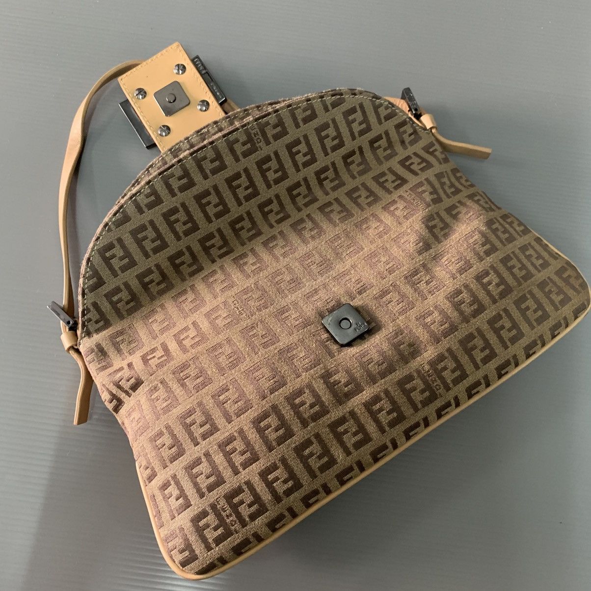 Fendi Fendi Zucchino Pochette Handbag Size ONE SIZE - 14 Thumbnail