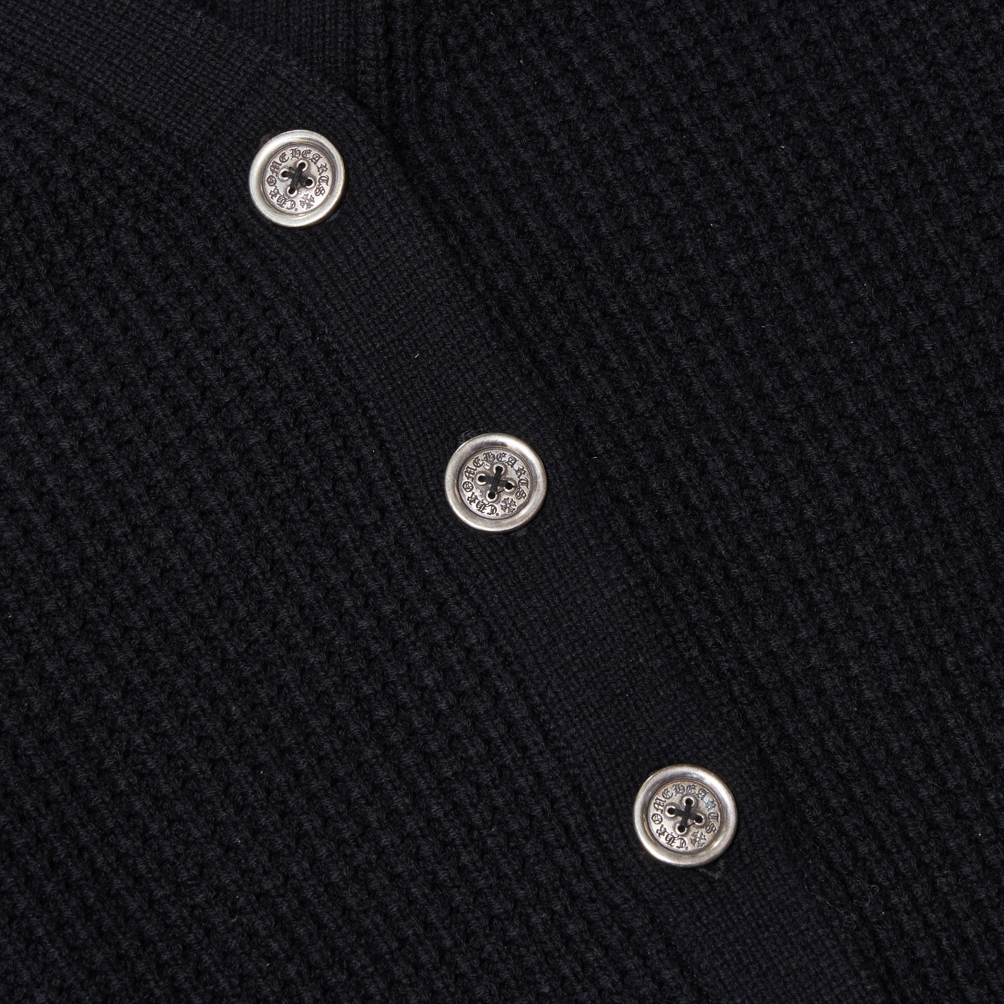 Chrome Hearts CHROME HEARTS Cross Patch Cashmere Cardigan Size US M / EU 48-50 / 2 - 3 Thumbnail