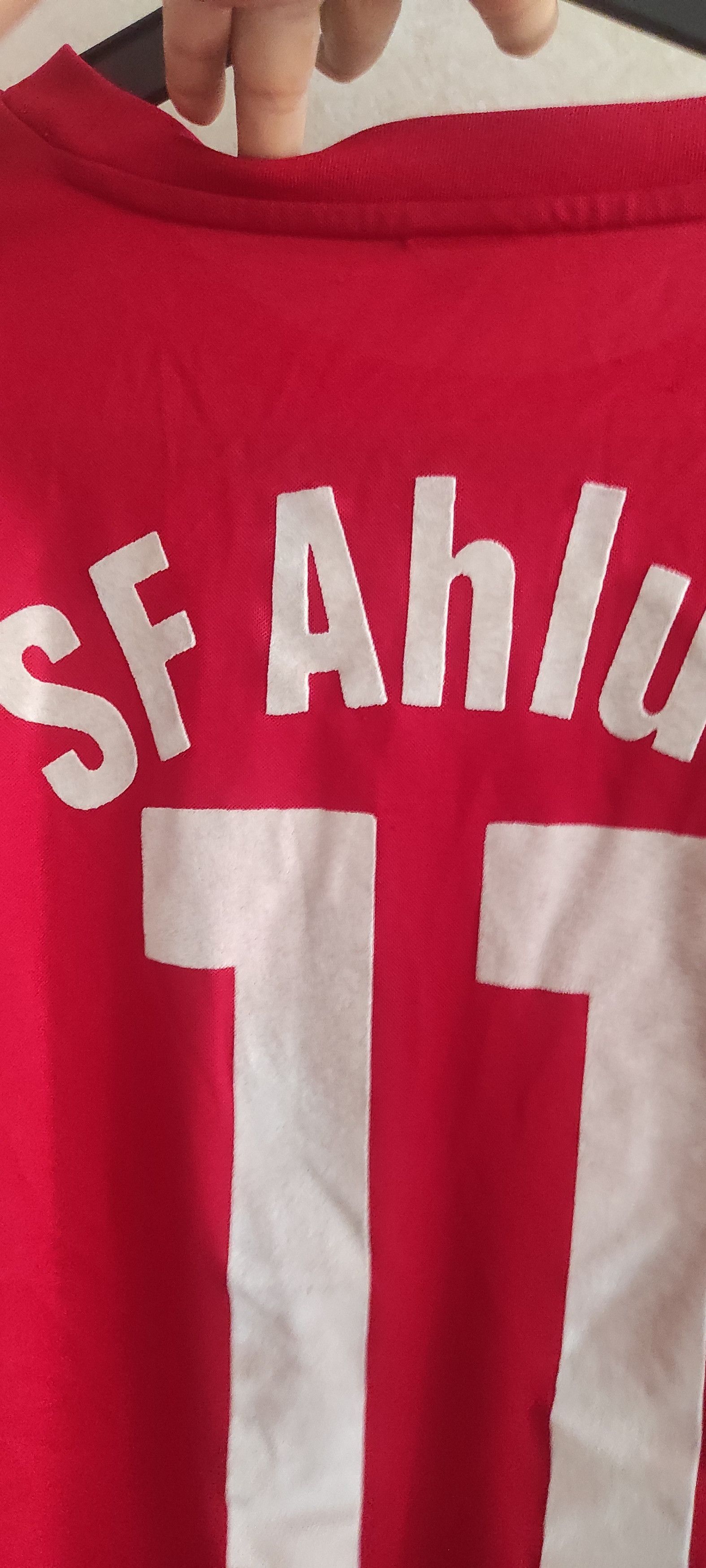 Adidas × Audi Vintage Men's Adidas Jersey 80s SF Ahlum Red Size XL Size US XL / EU 56 / 4 - 6 Thumbnail