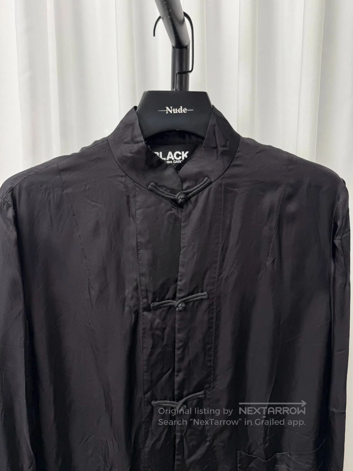 Comme des Garcons Black comme des garcons black embroidered silk jacket. Size US L / EU 52-54 / 3 - 2 Thumbnail
