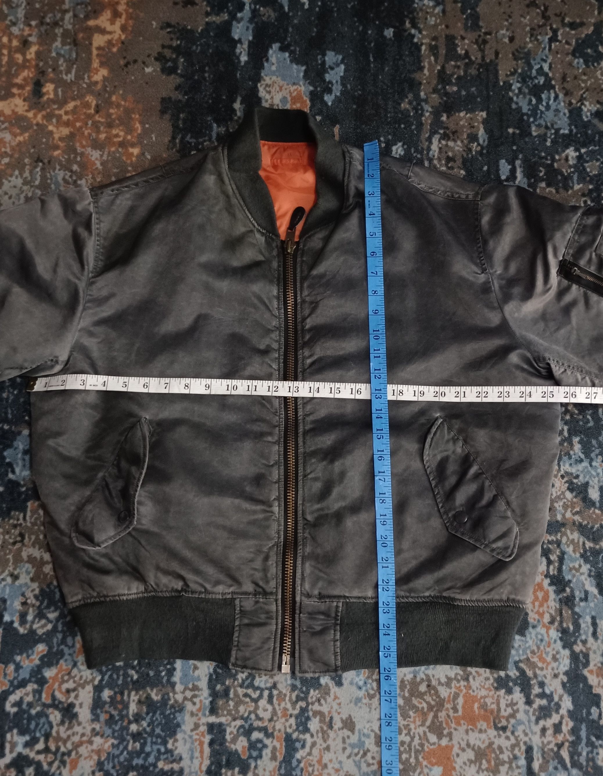 Alpha Industries 80s Ma-1 Intermediate Bomber Jacket Cold Weather Size US L / EU 52-54 / 3 - 16 Thumbnail