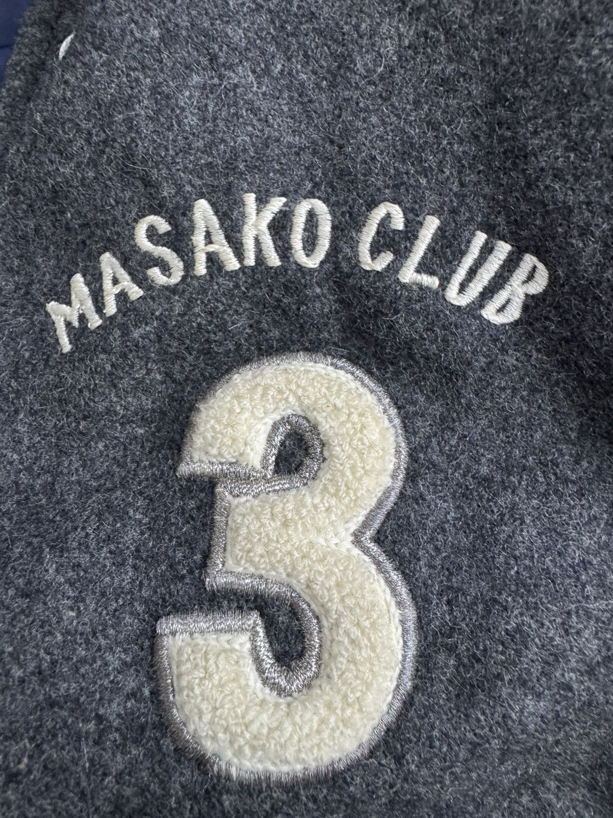 Vintage Vintage 90s Masako Club Uncle Bov Varsity Jacket Snap Size US M / EU 48-50 / 2 - 12 Thumbnail