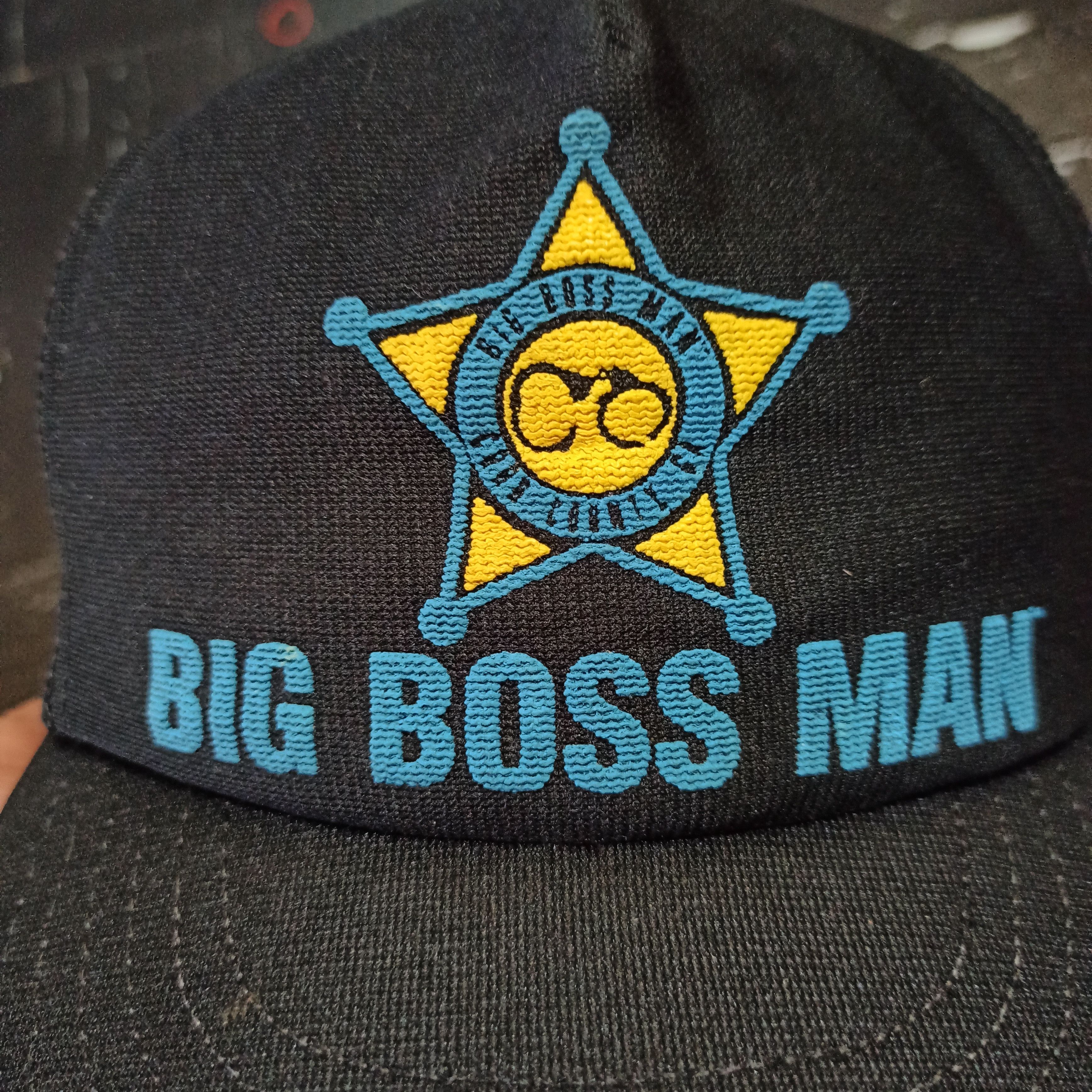 WWF Vintage WWF Big Boss Man Tracker Snapback Cap Size ONE SIZE - 2 Thumbnail