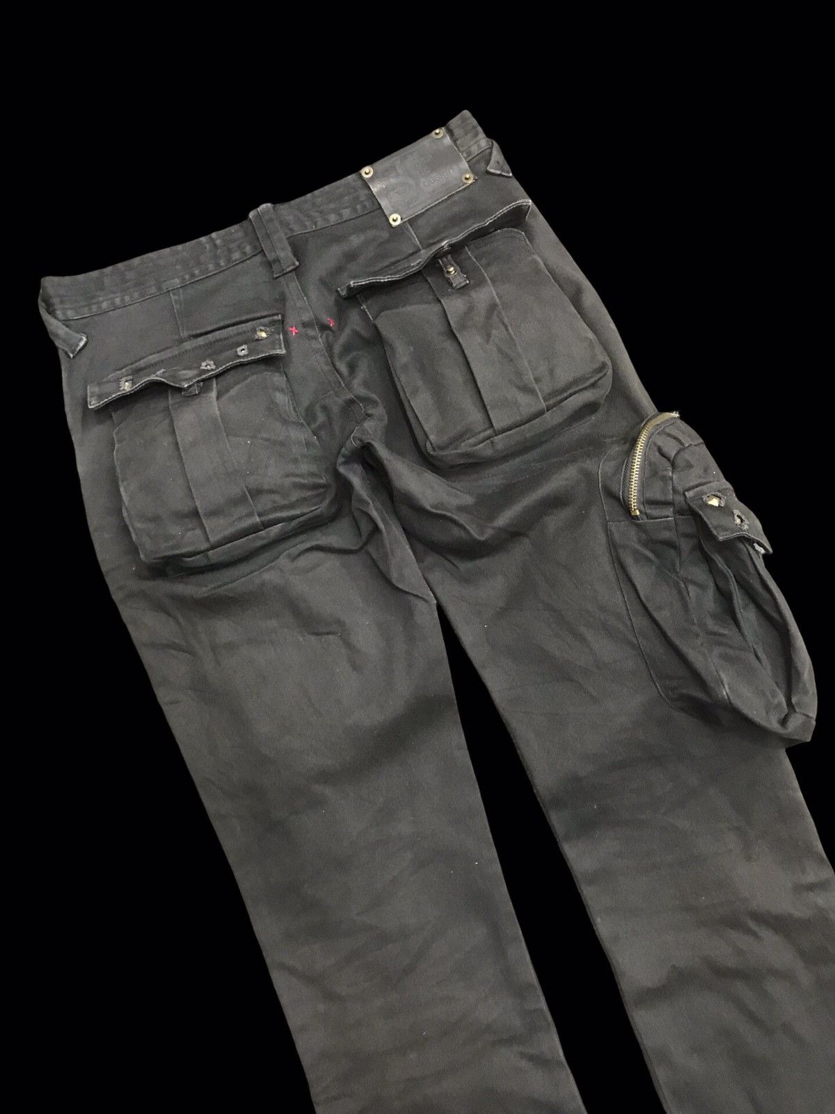 Designer × Japanese Brand semanticdesign Japan Faded Holes Style Spiky Zipper Pant F33 Size US 30 / EU 46 - 8 Thumbnail