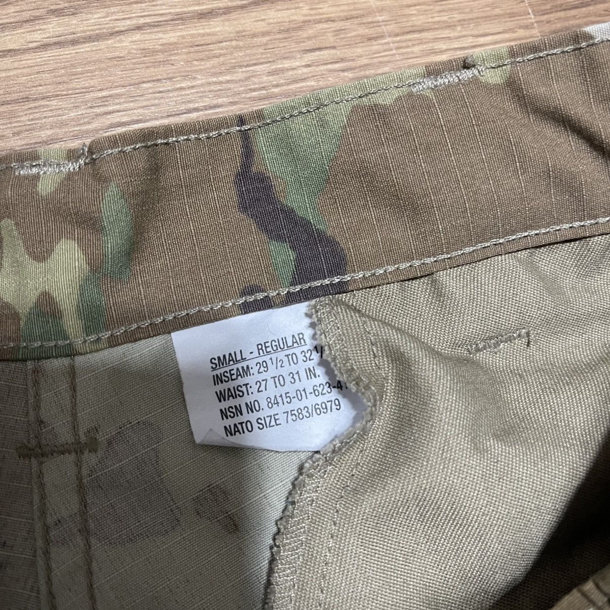 Vintage BRAND NEW US army military multicam green cargo pants Size US 32 / EU 48 - 11 Thumbnail