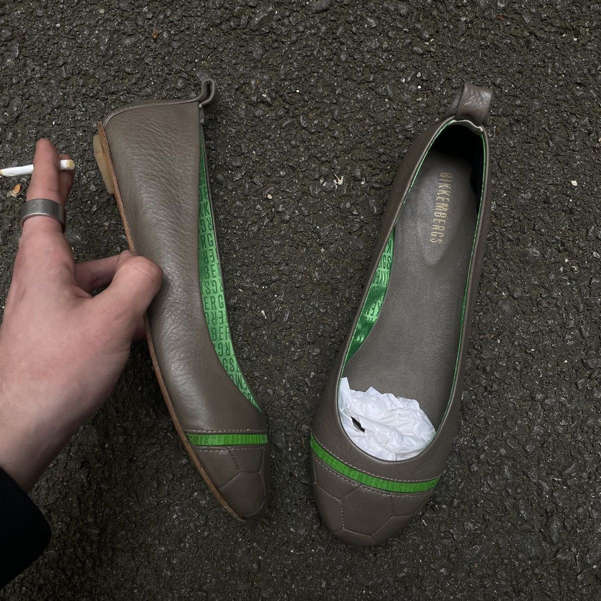 Dirk Bikkembergs Dirk Bikkembergs 2006? Football ballet flats Size US 8 / IT 38 - 2 Thumbnail