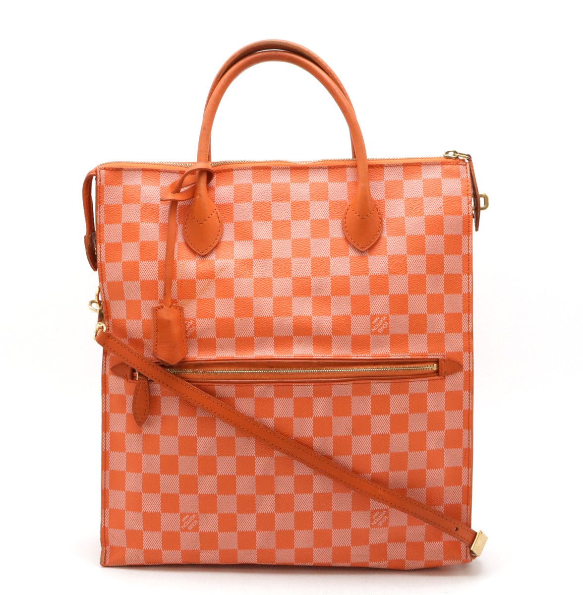 Louis Vuitton Louis Vuitton Louis Vuitton Damier Color Mobile Tote Bag N41304 Canvas Tote Bag N41304 in Good Condition Size ONE SIZE - 1 Thumbnail