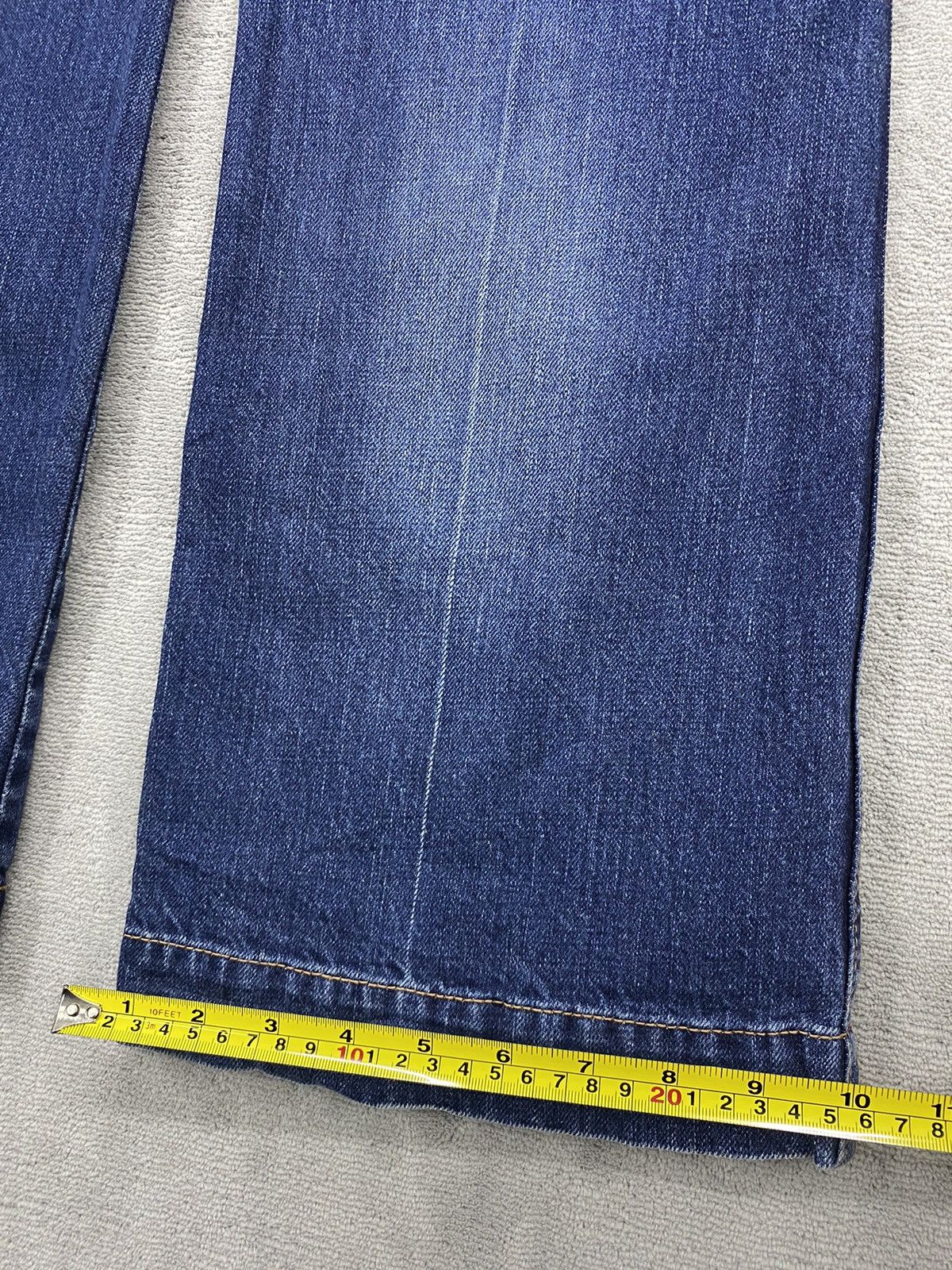 Hysteric Glamour × Japanese Brand × Spellbound JAPANESE BRAND D.M.G FADED BLUE DENIM JEANS Size US 30 / EU 46 - 10 Thumbnail