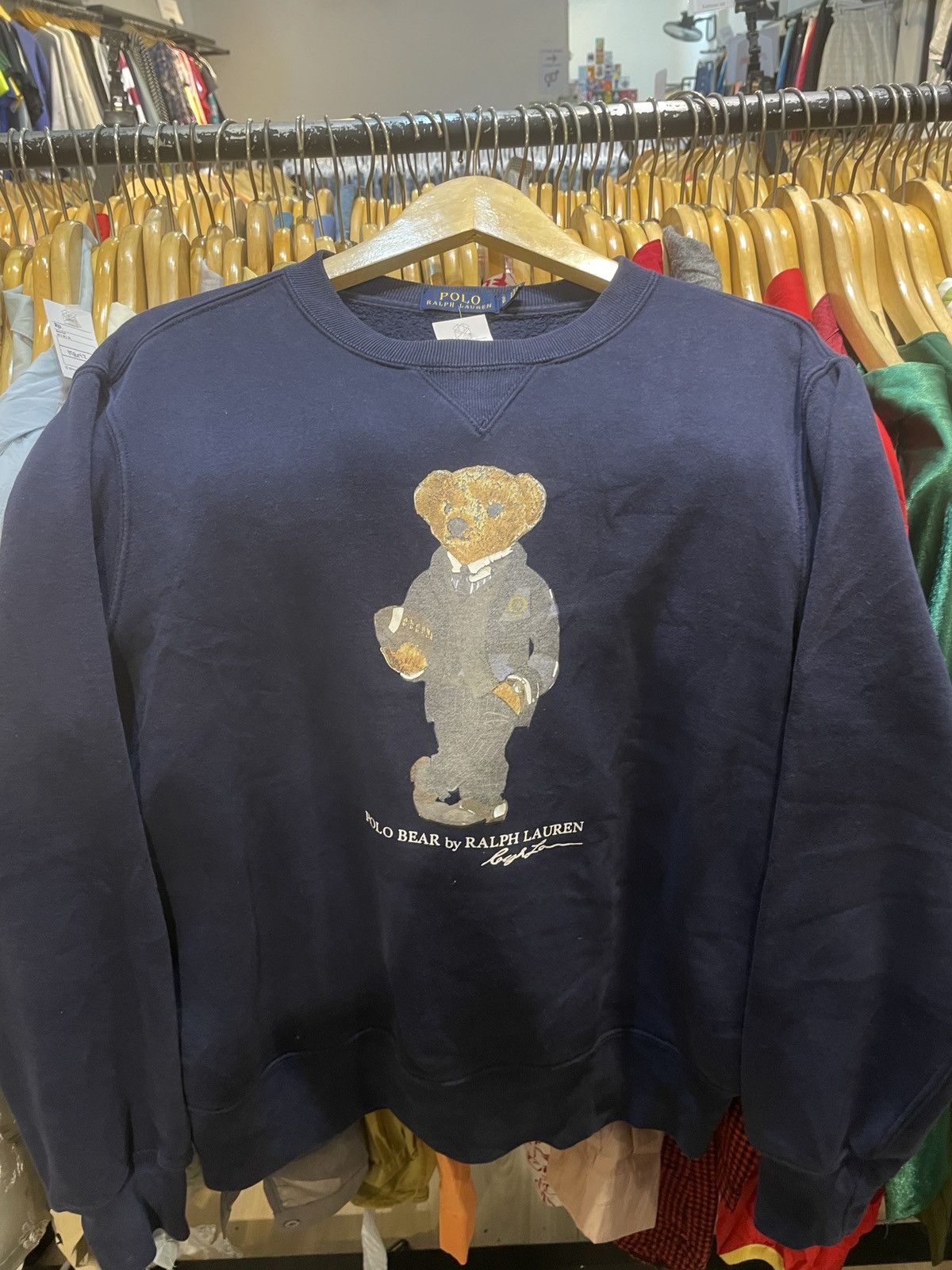 Polo Ralph Lauren Polo Ralph Lauren Bear Performance Sweater Size US S / EU 44-46 / 1 - 2 Thumbnail