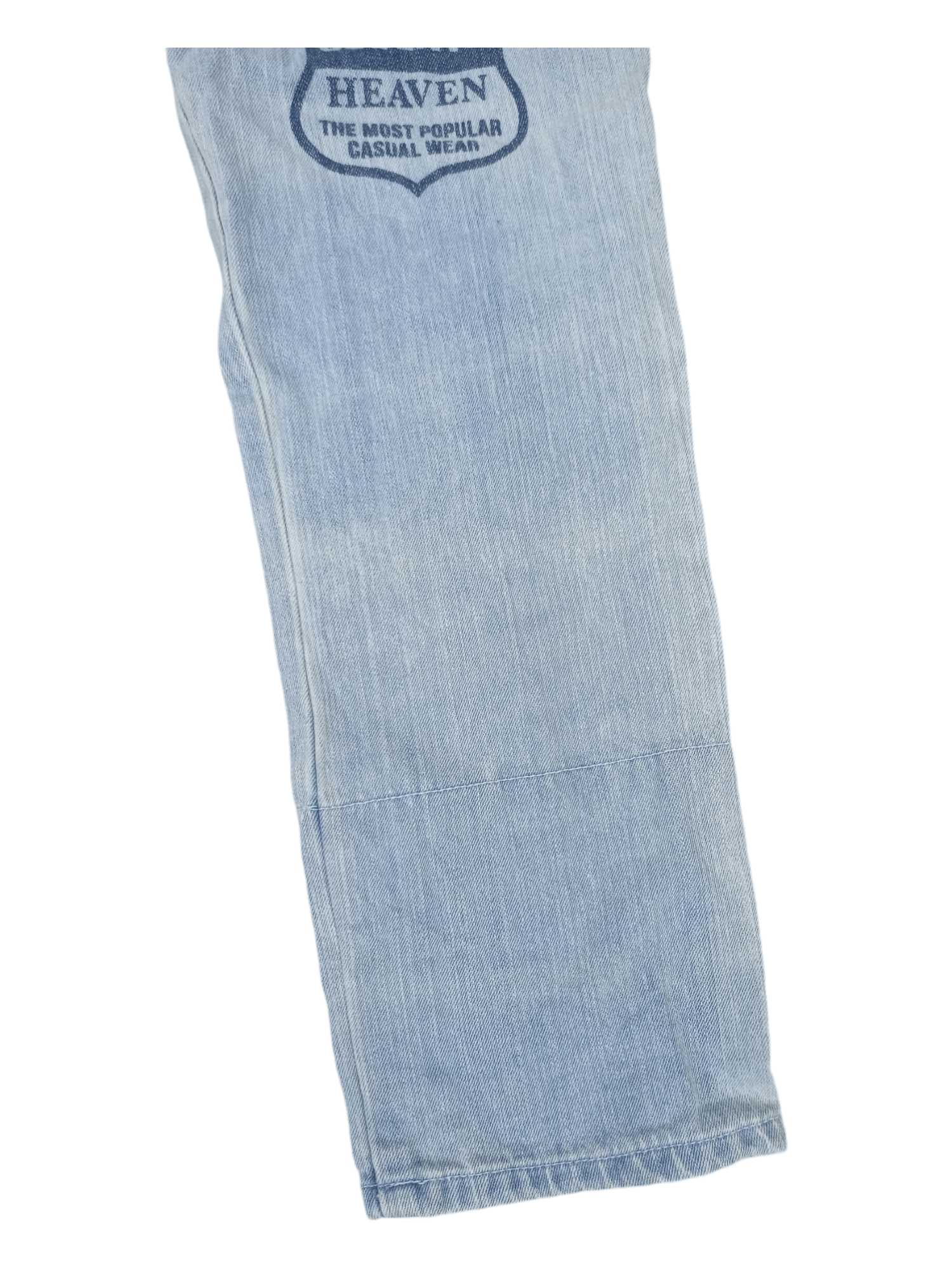 Japanese Brand Blue Moon Blue Big Blowout Patched Japanese Jeans Size US 30 / EU 46 - 9 Thumbnail