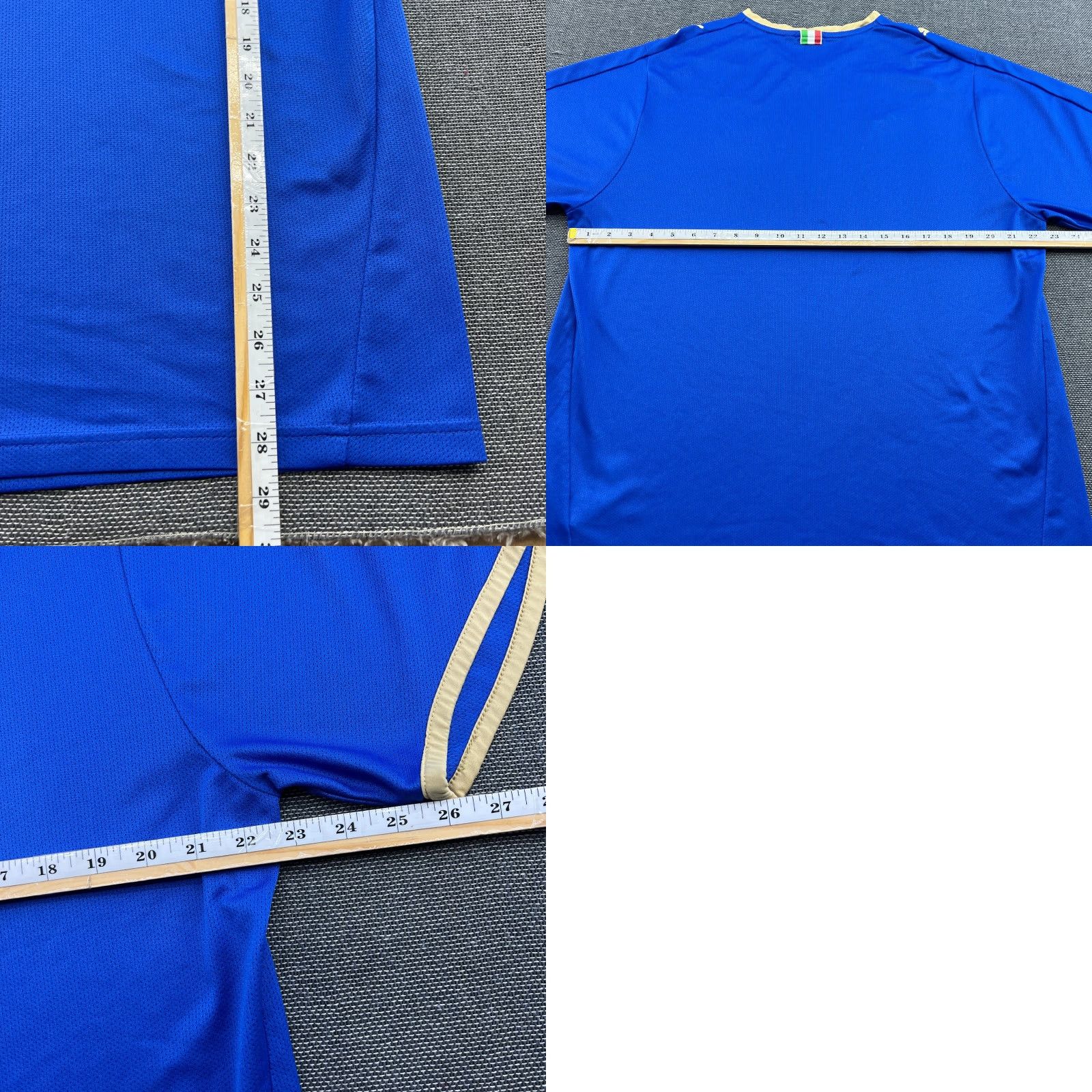 Puma PUMA Shirt Football Italy 2007 2008 2009 Home Jersey Mens XL Blue Size US M / EU 48-50 / 2 - 8 Thumbnail