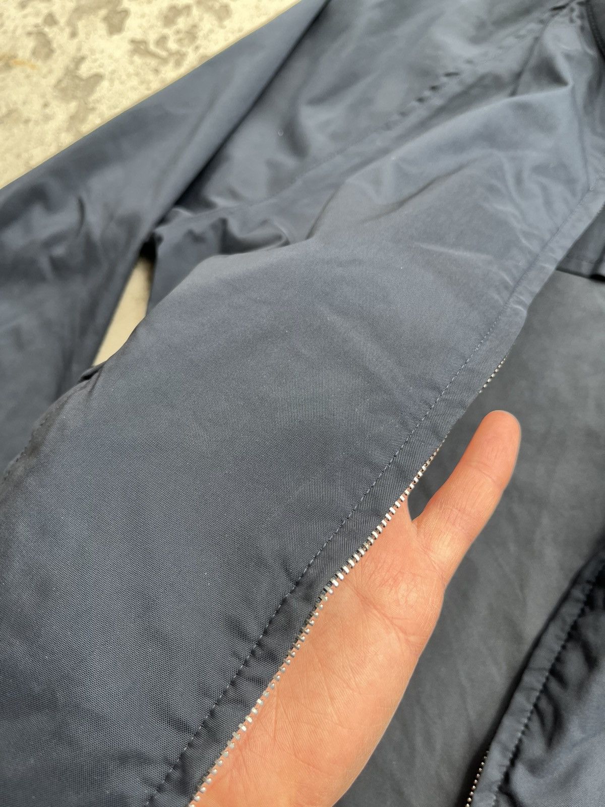 Loro Piana Loro Piana Vintage Logo Nylon Jacket Bomber Size XL / US 12-14 / IT 48-50 - 13 Thumbnail
