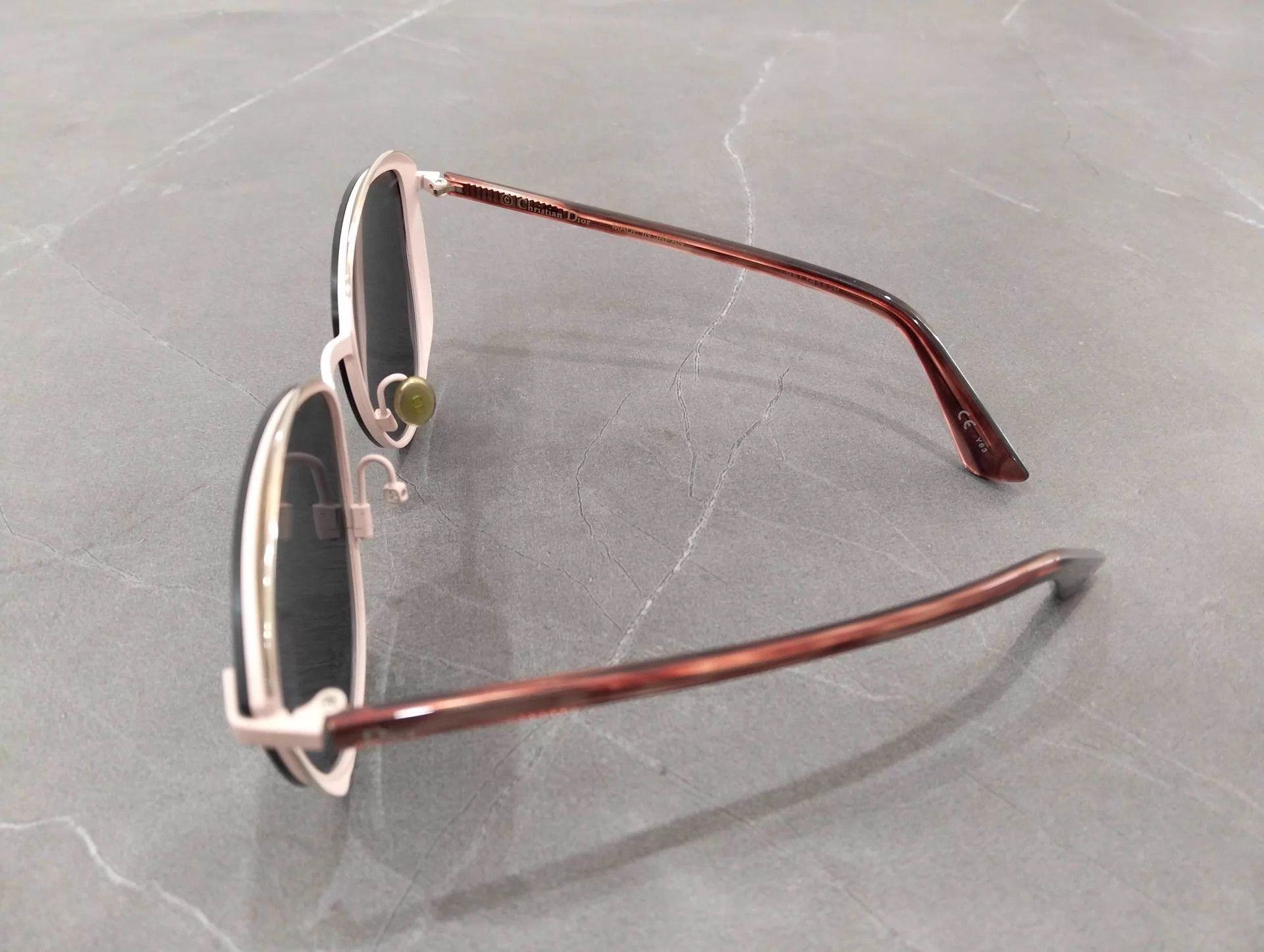Dior DIOR 95 New Sunglasses (1 Missing Nose Pad) Size ONE SIZE - 4 Thumbnail