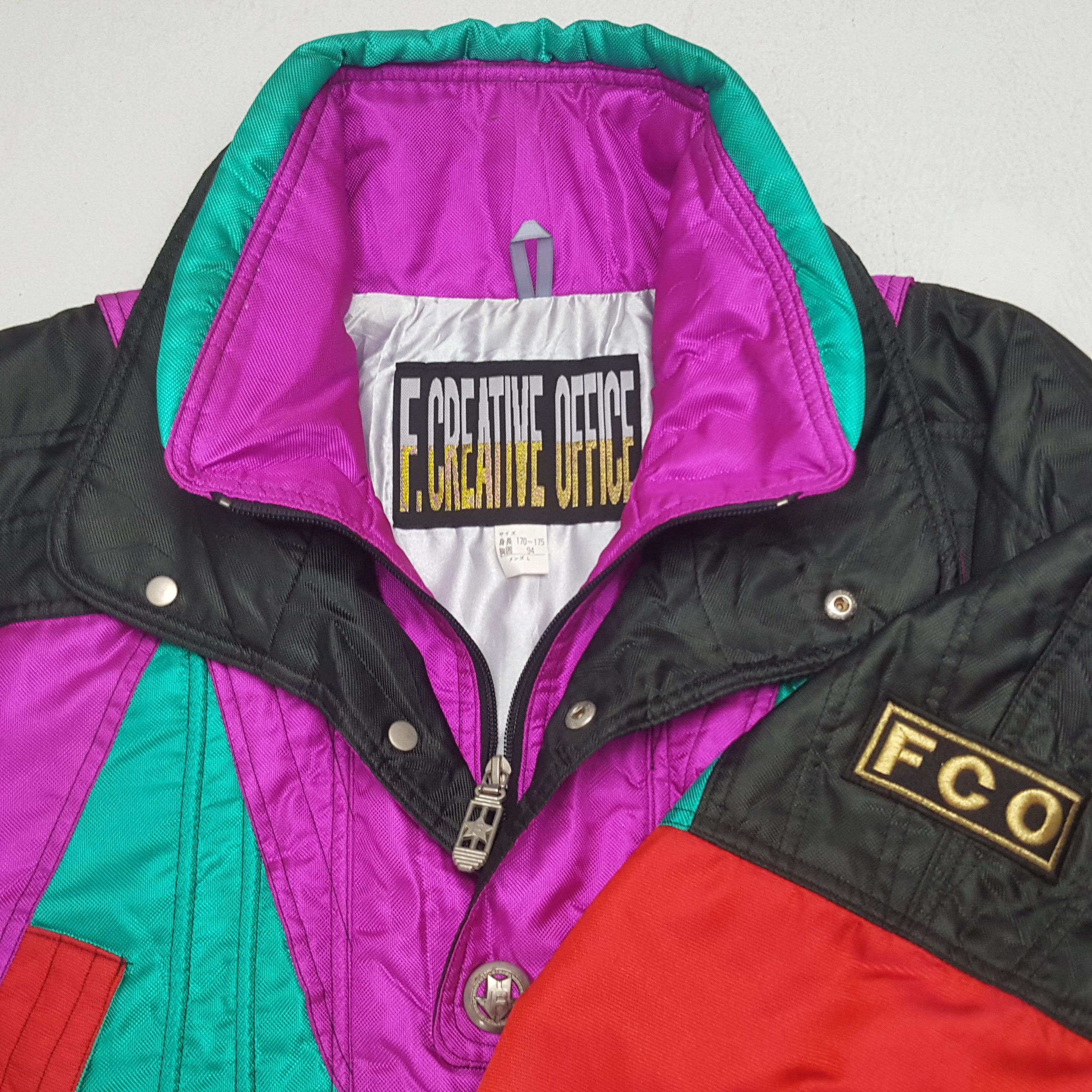 Japanese Brand × Vintage Vintage F.Creative Office Sportwear Ski Jacket C284N19 Size US L / EU 52-54 / 3 - 4 Thumbnail