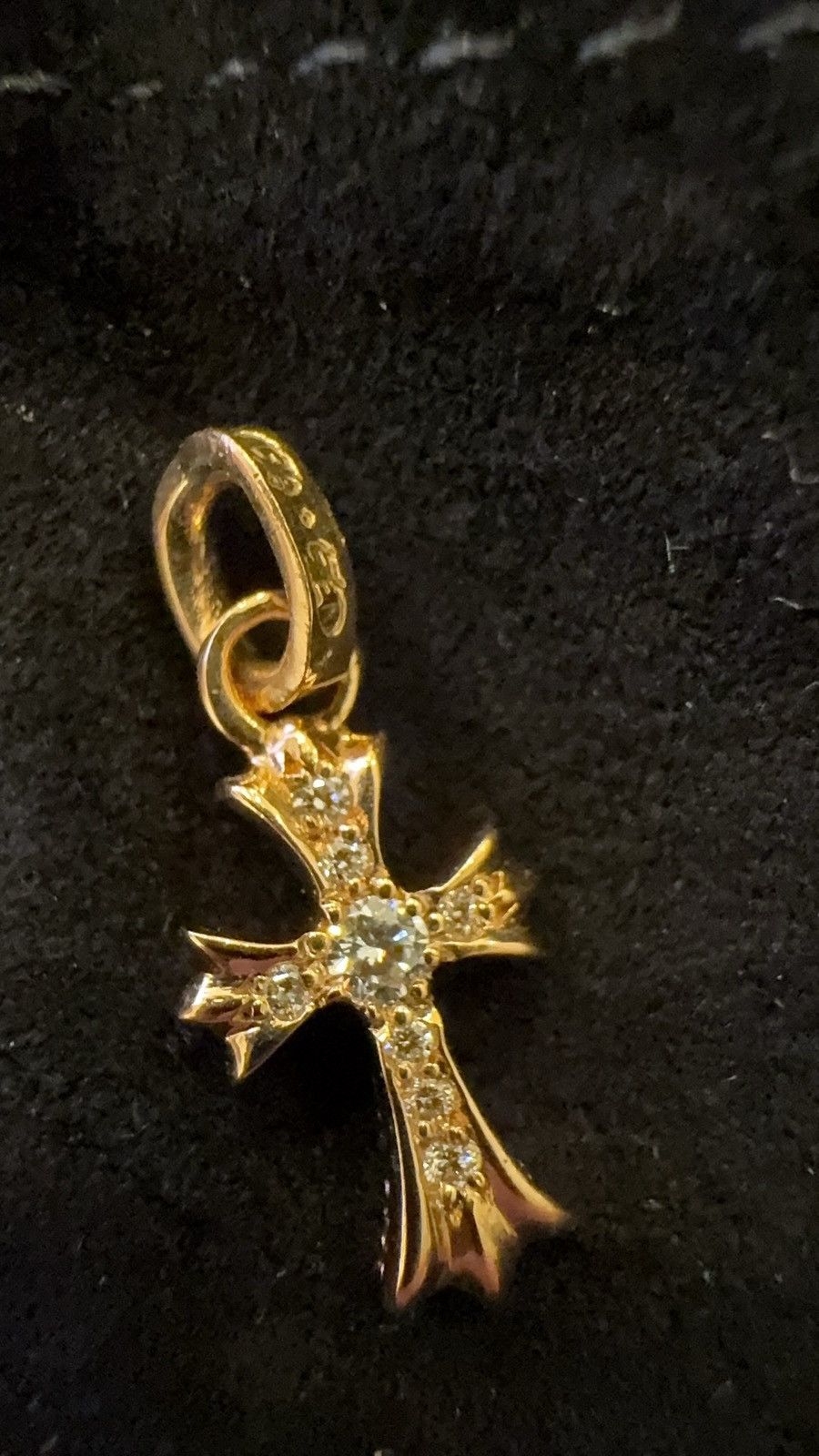 Chrome Hearts 22k Babyfat White Diamond Chrome Hearts Pendant Size ONE SIZE - 5 Thumbnail
