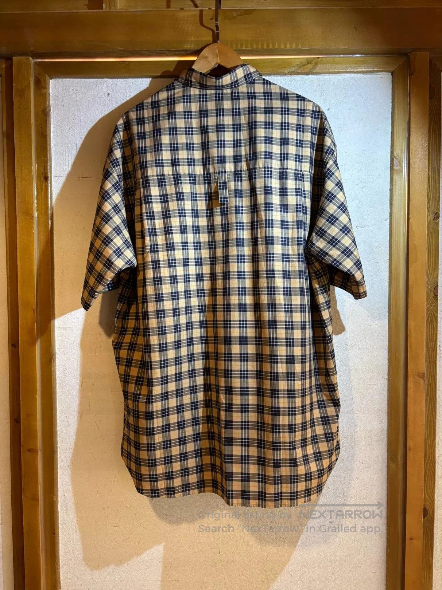 Studio Nicholson Studio Nicholson Oversized Check Shirt. Size US S / EU 44-46 / 1 - 8 Thumbnail