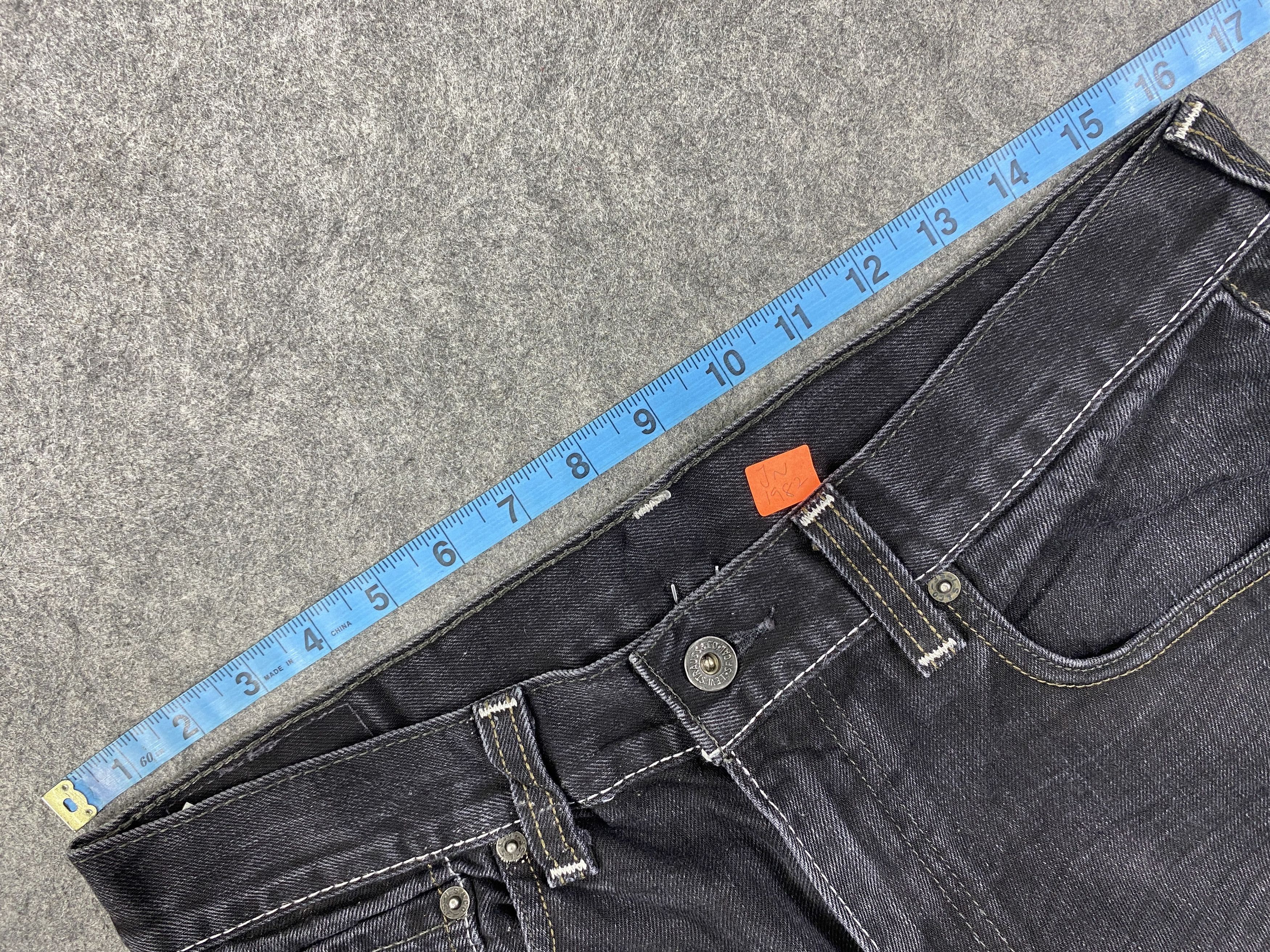 Levi's Distressed Black Vintage Levi's 511 32x33 Denim -JN1982 Size US 32 / EU 48 - 5 Thumbnail
