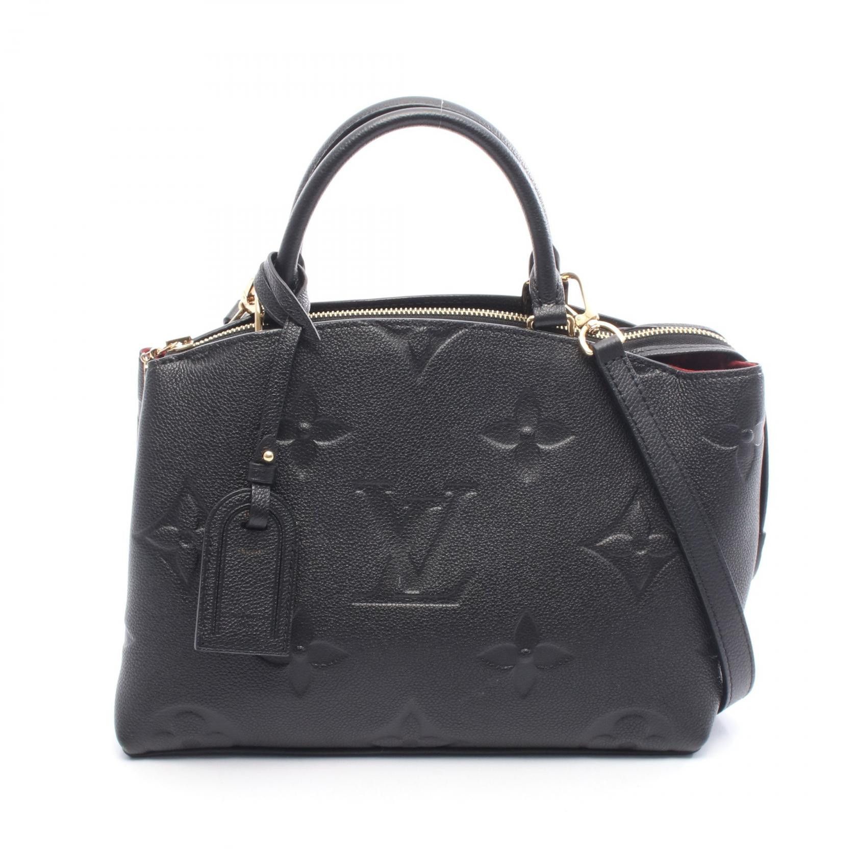 Louis Vuitton Louis Vuitton Louis Vuitton Petit Palais Monogram Empreinte handbag Leather Handbag M58916 DUTY FREE for USA Size ONE SIZE - 1 Thumbnail