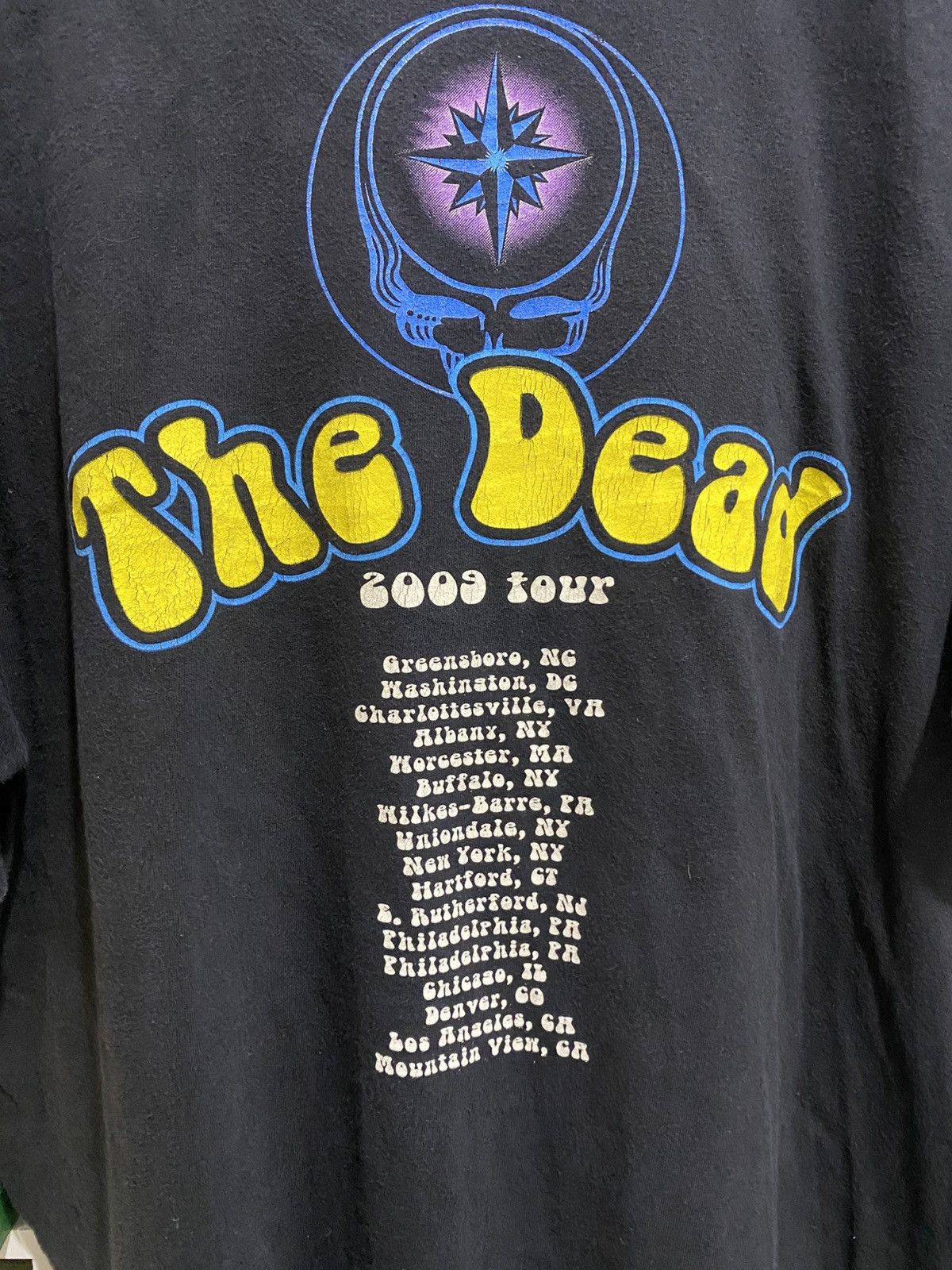 Grateful Dead Grateful Dead Band "The Dead" 2009 Tour T-shirt Size US XL / EU 56 / 4 - 6 Thumbnail